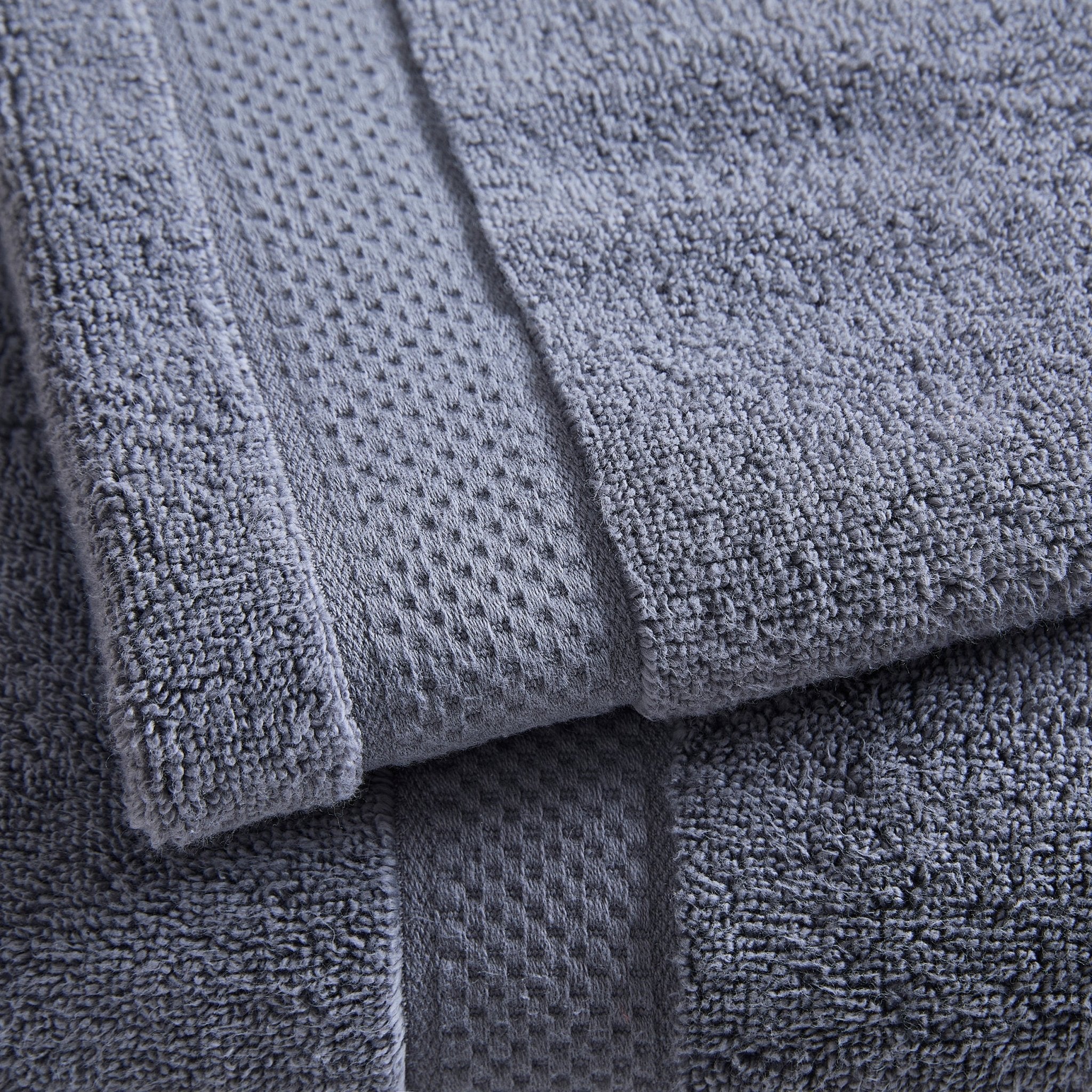Rhodes Cotton Towel Collection - Slate - Image 2