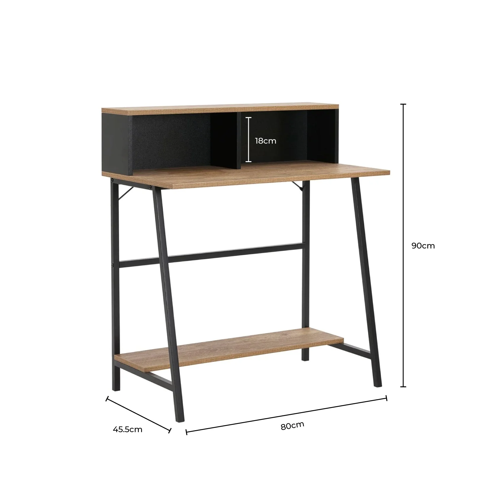 Riley Desk - Light Wood - Image 7