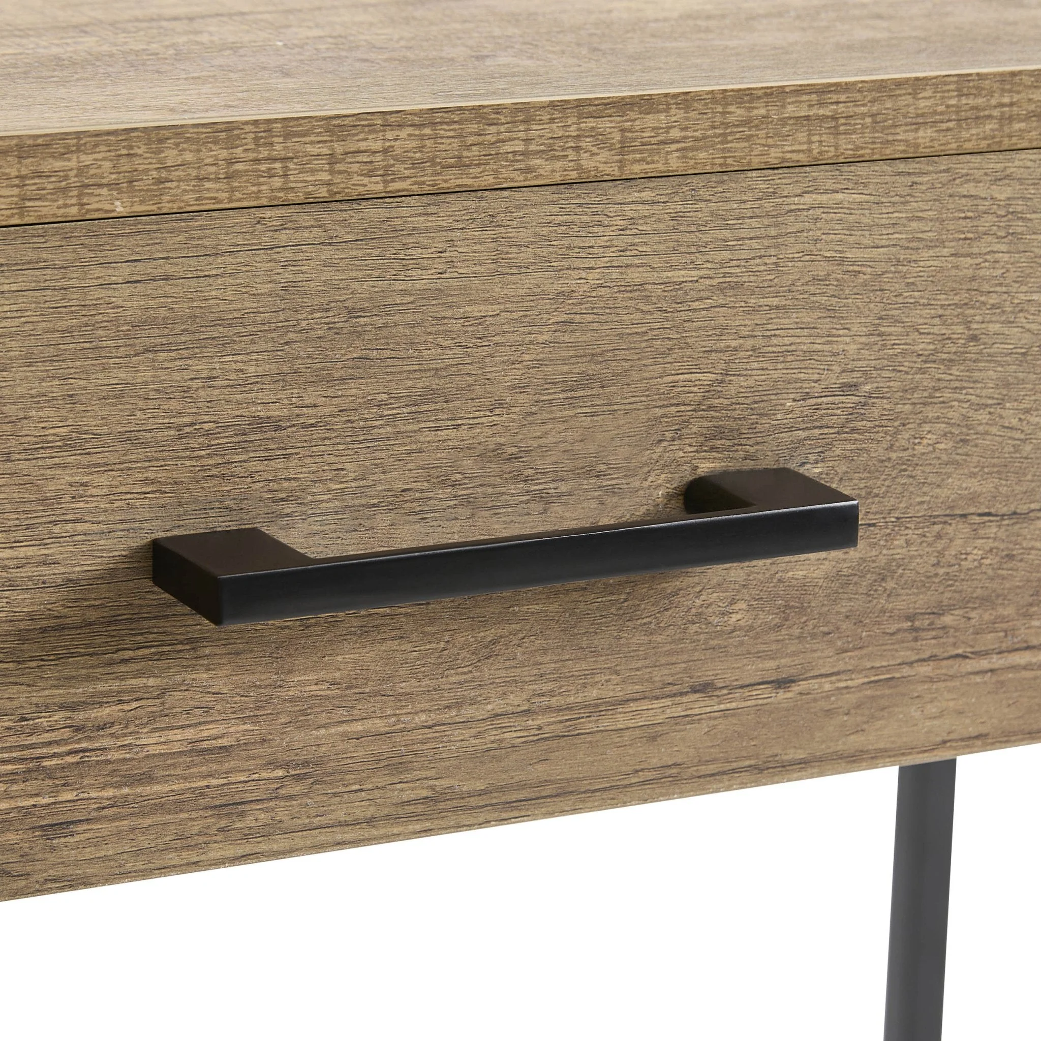 Riley Desk with Drawer - Mango Wood - Image 6