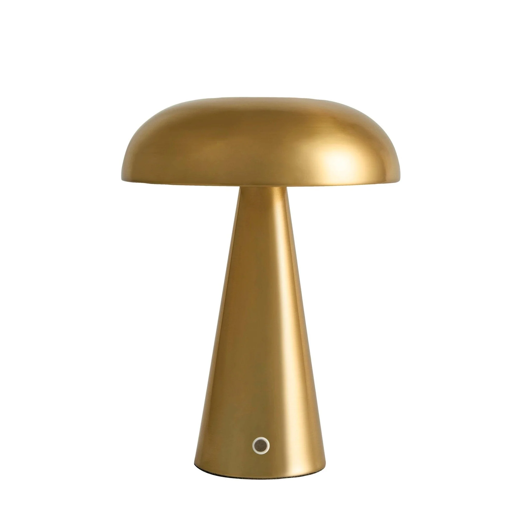 Riley Domed LED Rechargeable Wireless Lamp - Gold - Image 3