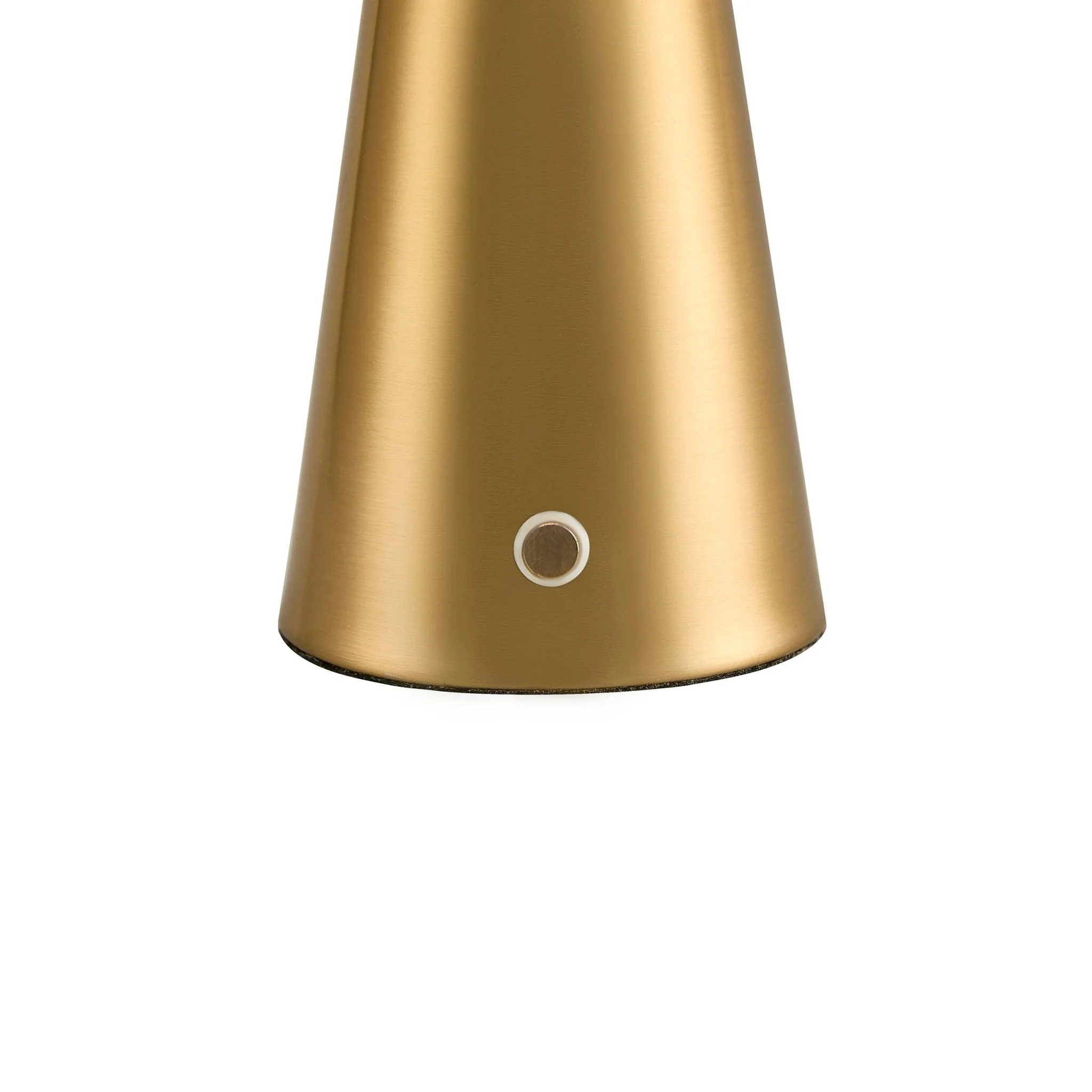Riley Domed LED Rechargeable Wireless Lamp - Gold - Image 6