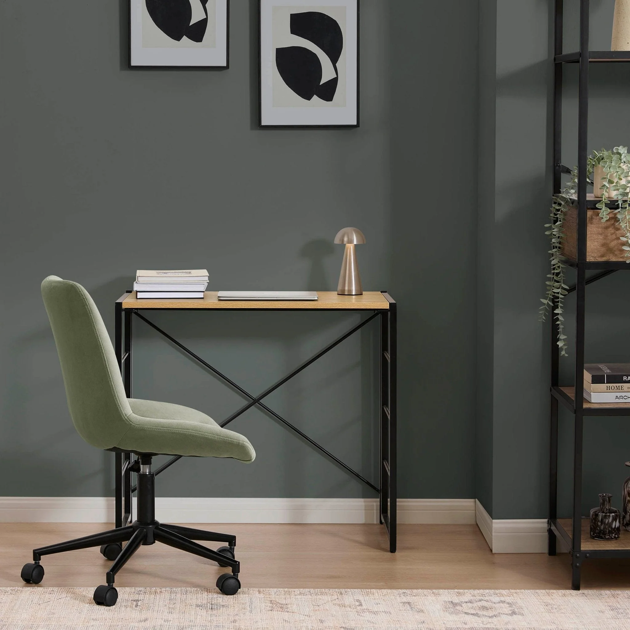 Riley Foldaway Desk - Light Wood