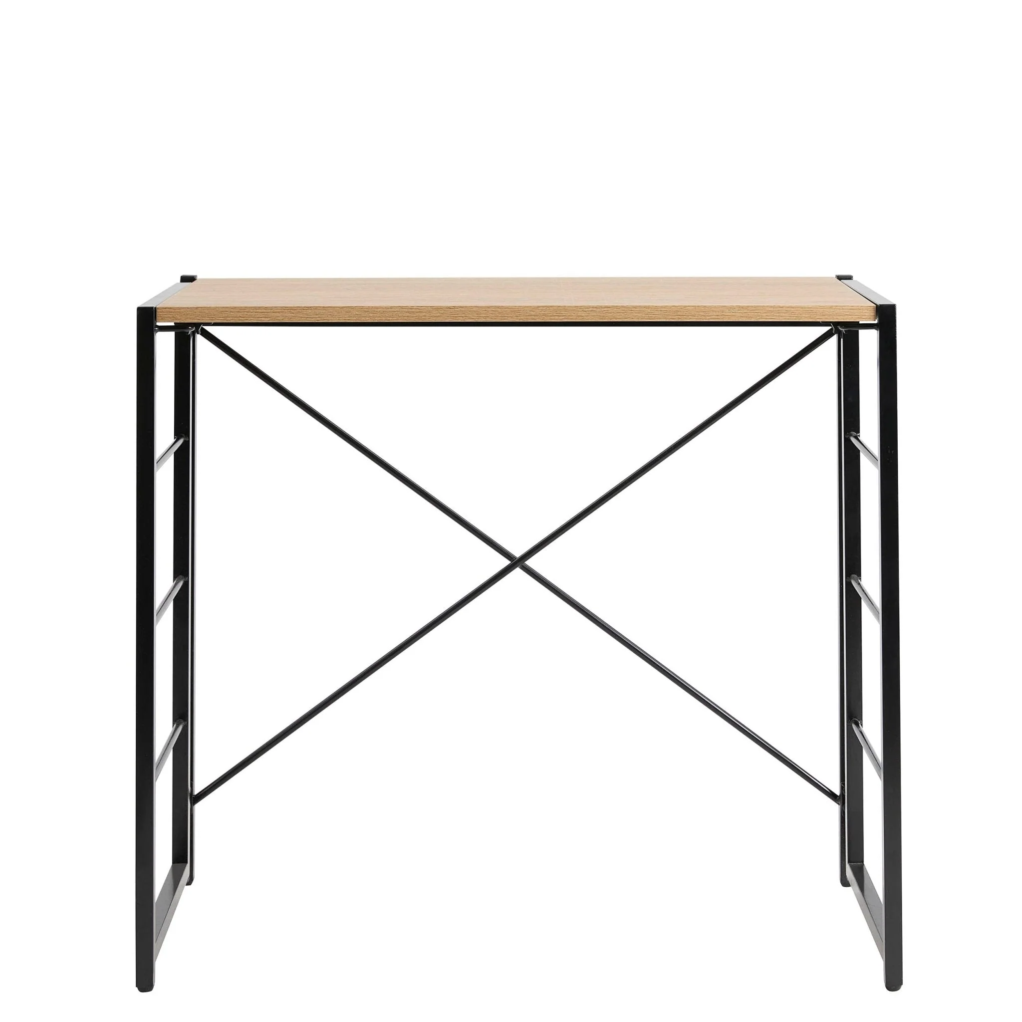 Riley Foldaway Desk - Light Wood - Image 2