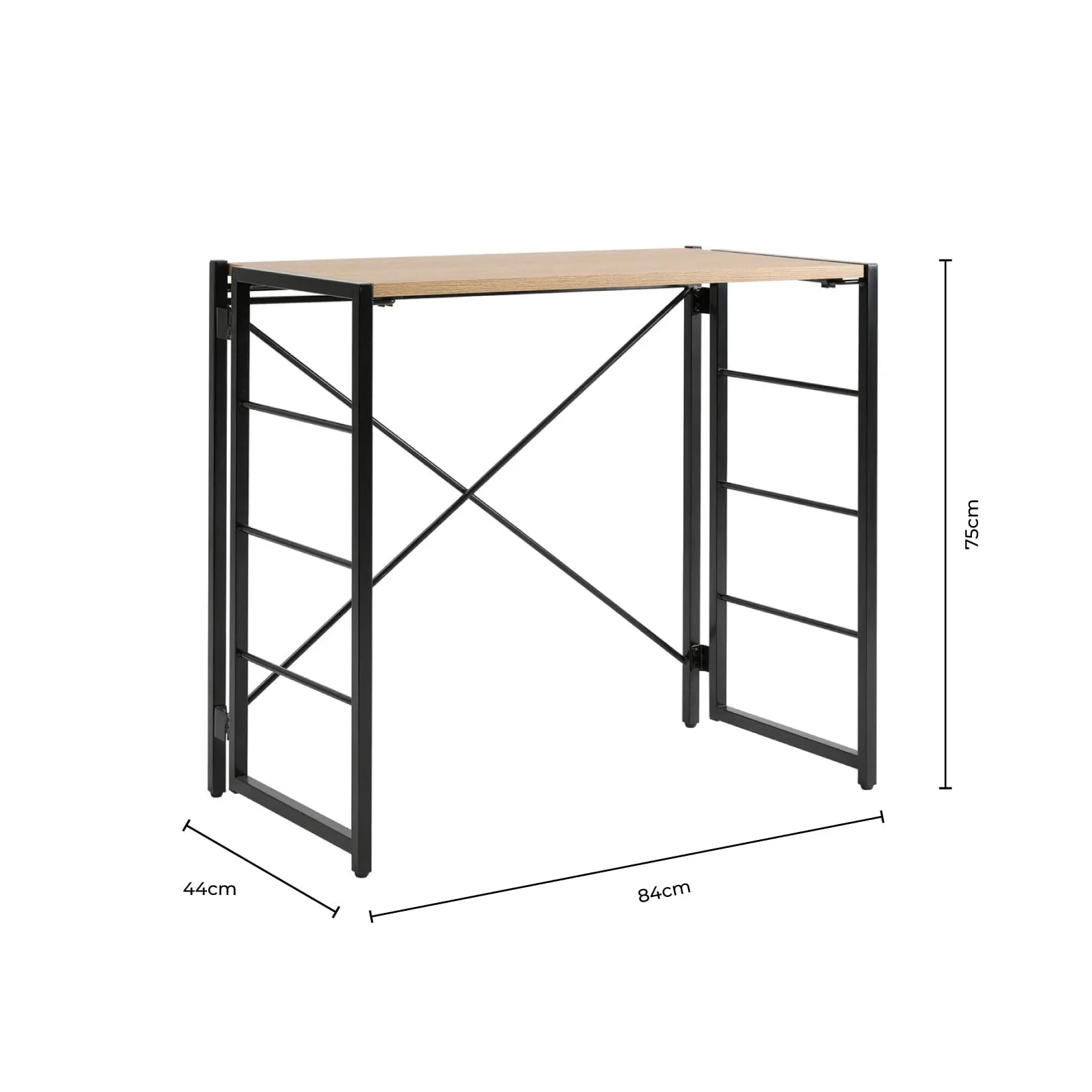 Riley Foldaway Desk - Mango Wood - Image 8