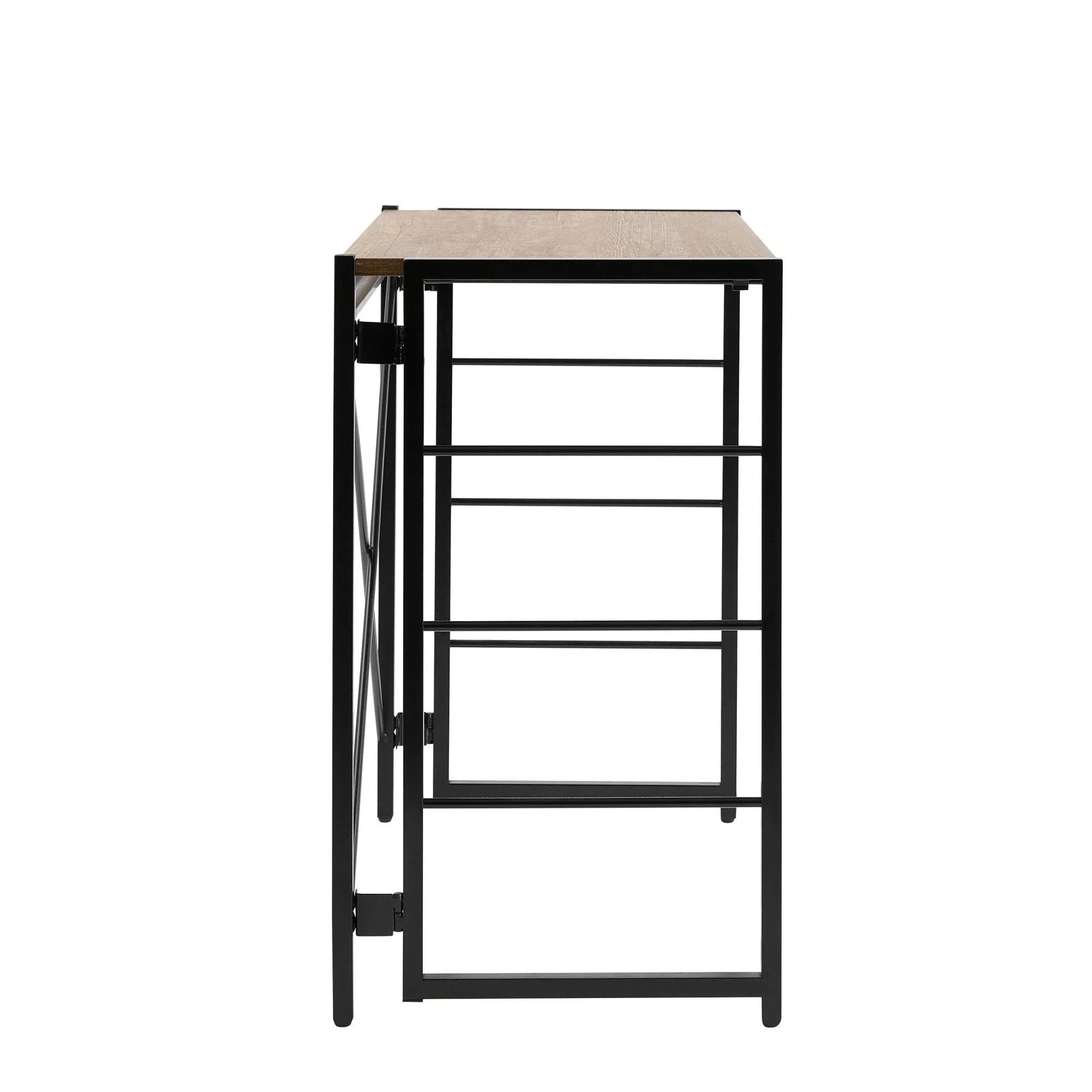 Riley Foldaway Desk - Mango Wood - Image 4