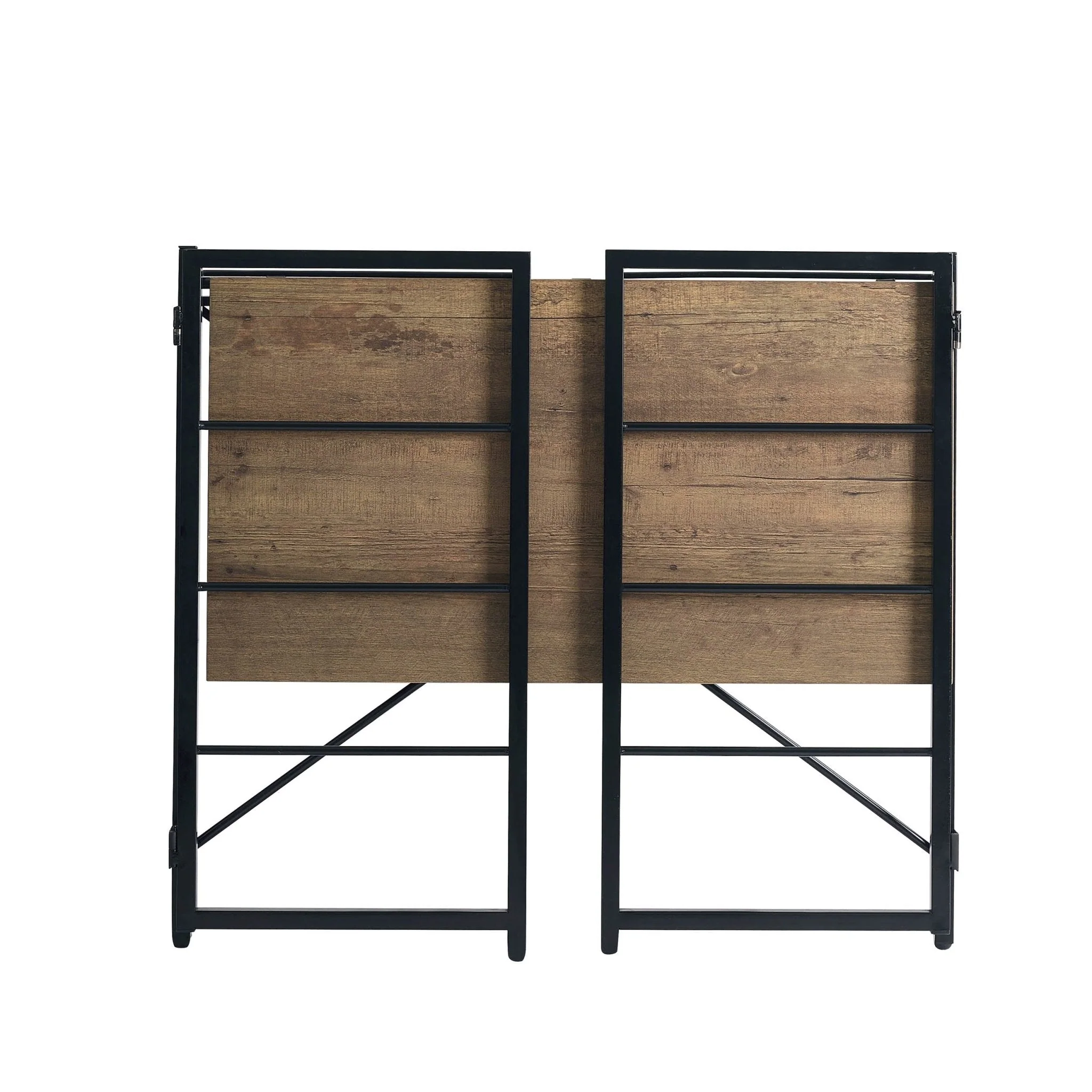 Riley Foldaway Desk - Mango Wood - Image 6