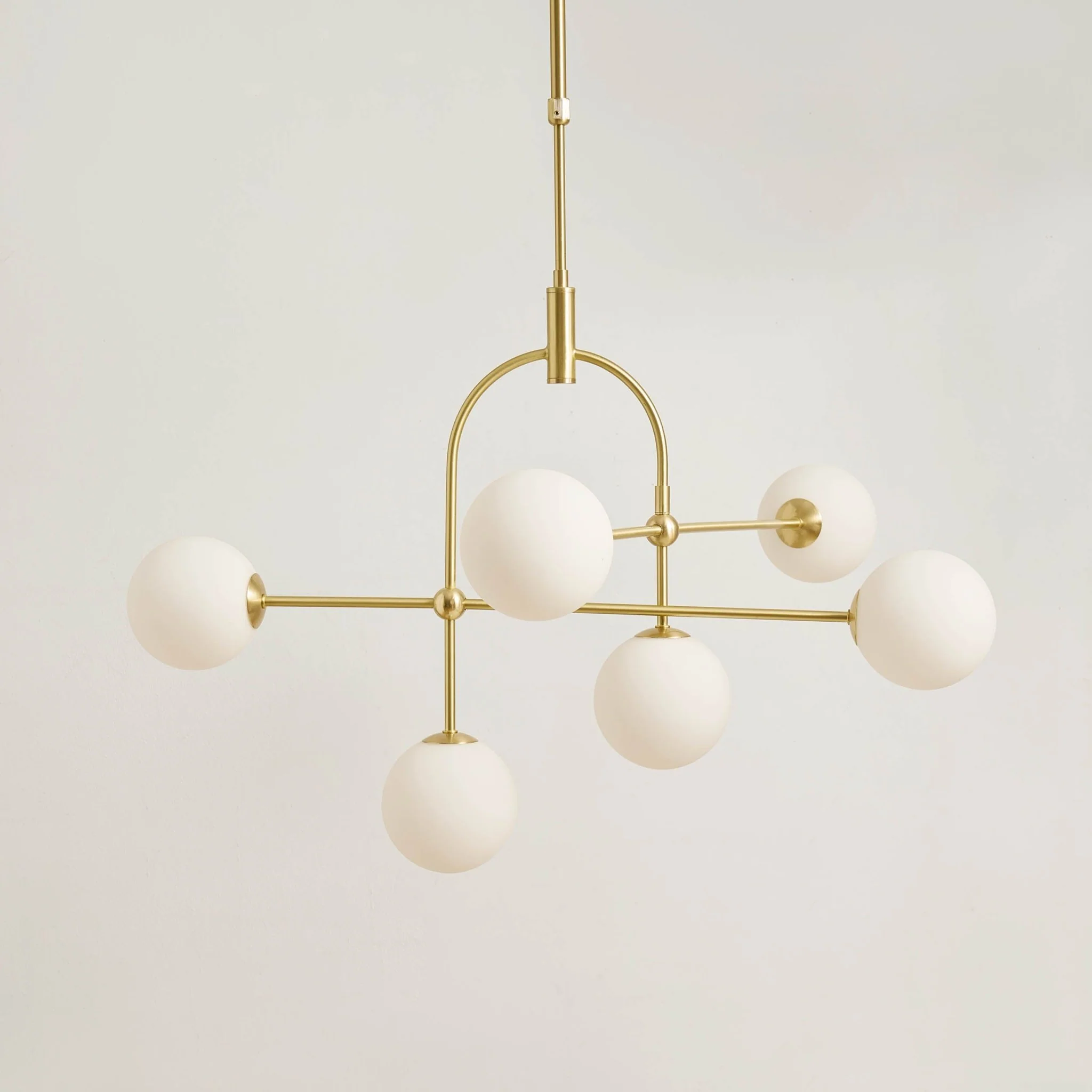 Rowan Brushed Gold Ceiling Light - Gold - Image 4