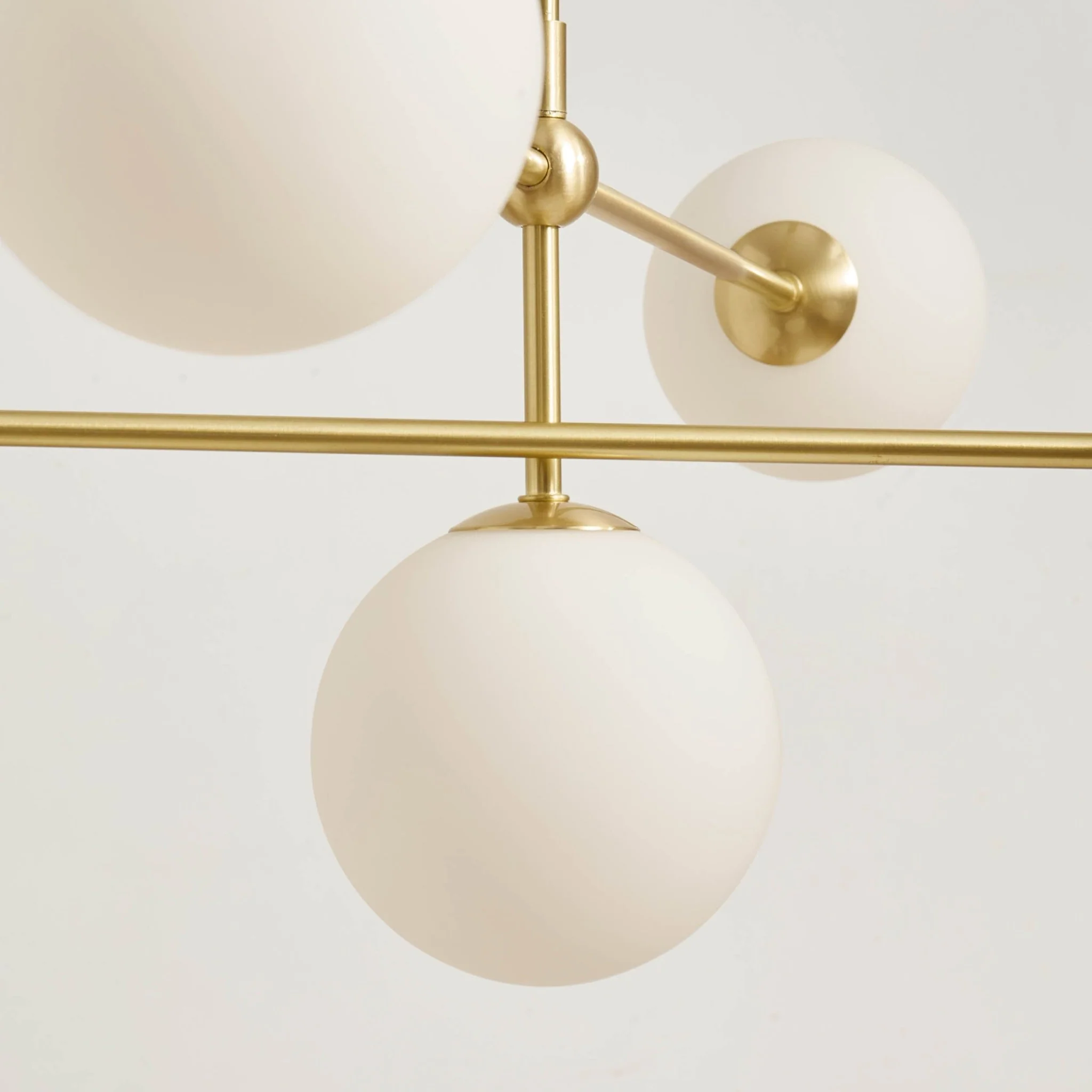 Rowan Brushed Gold Ceiling Light - Gold - Image 6