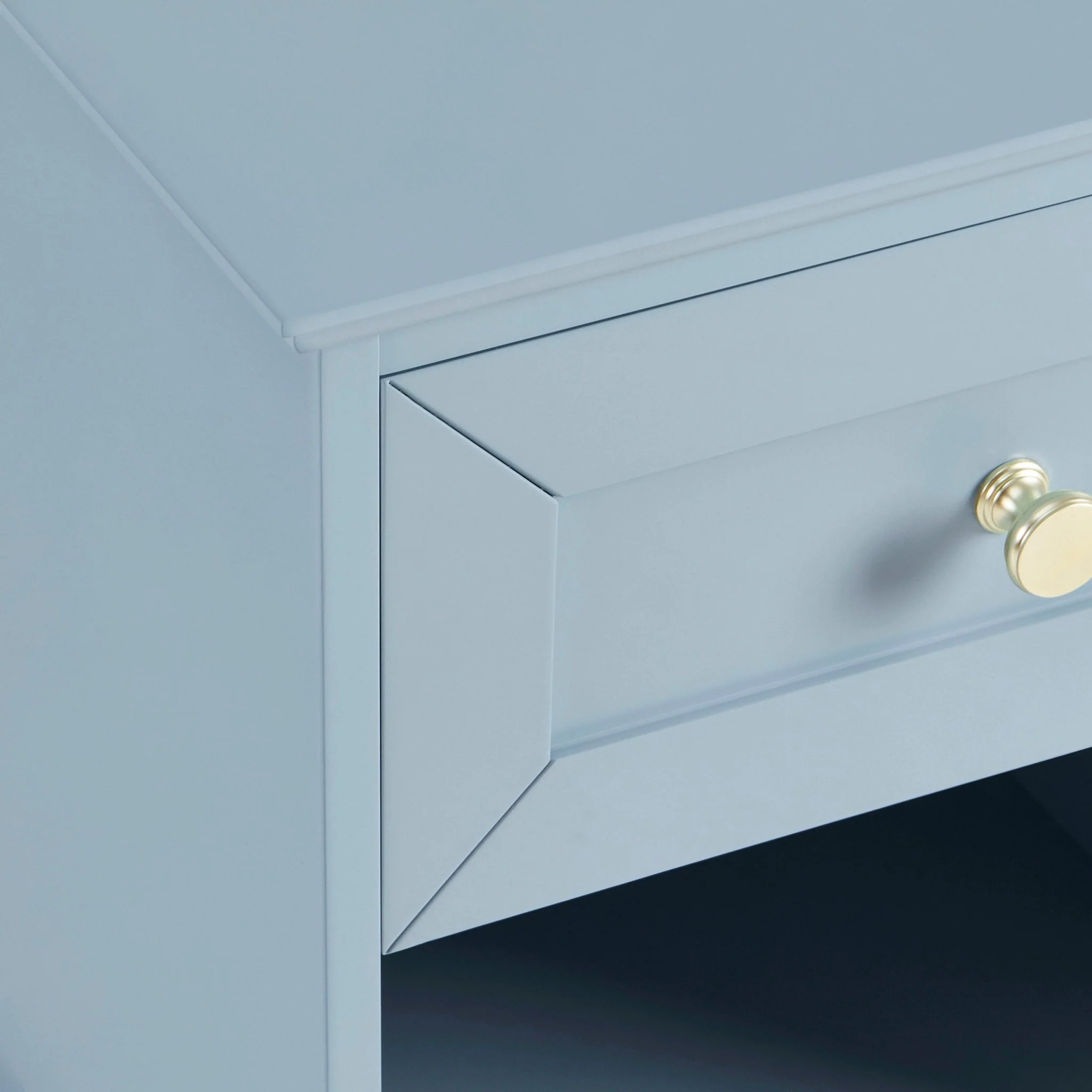 Ruby 1 Drawer Nightstand - Sky Blue - Image 6