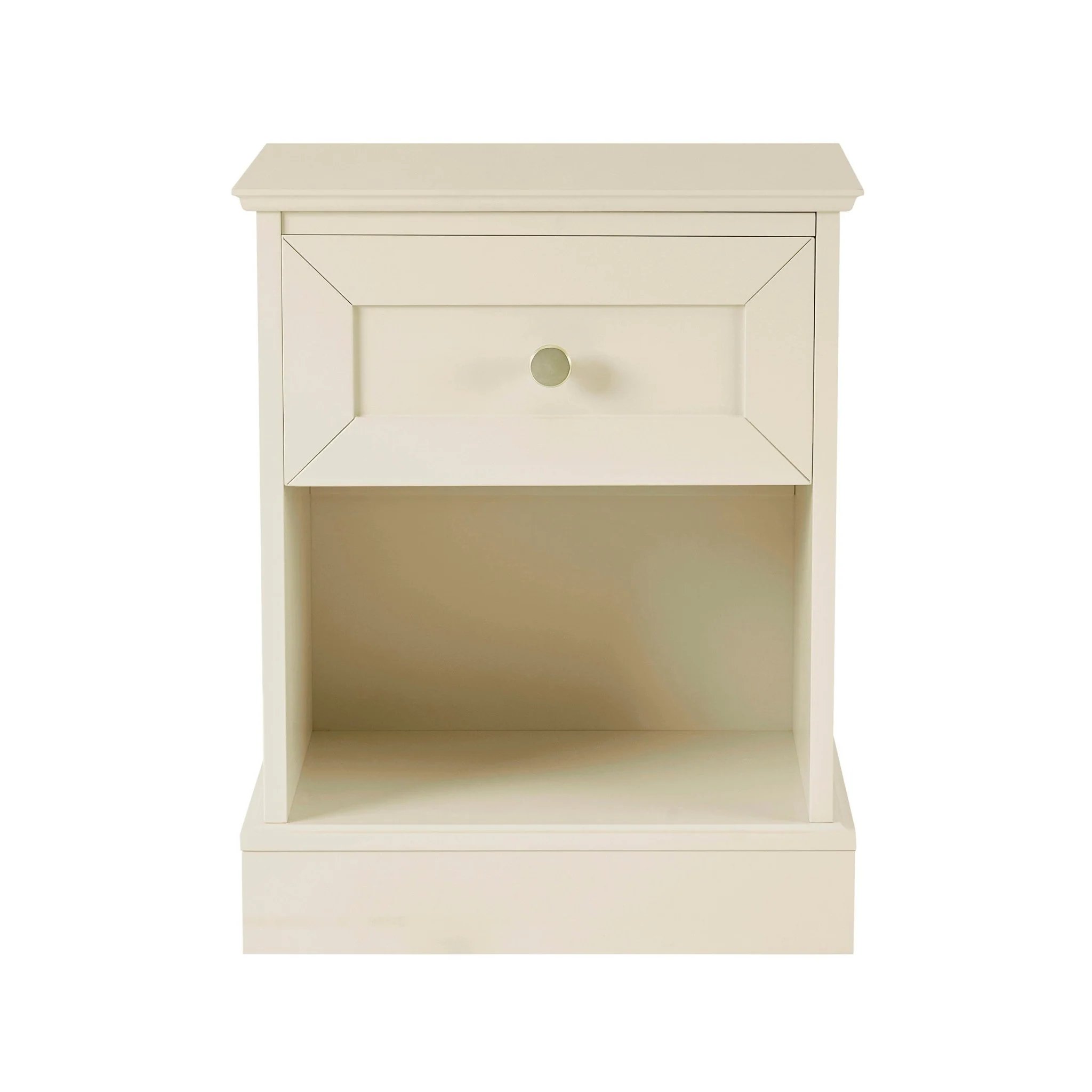 Ruby 1 Drawer Nightstand - Cream - Image 3
