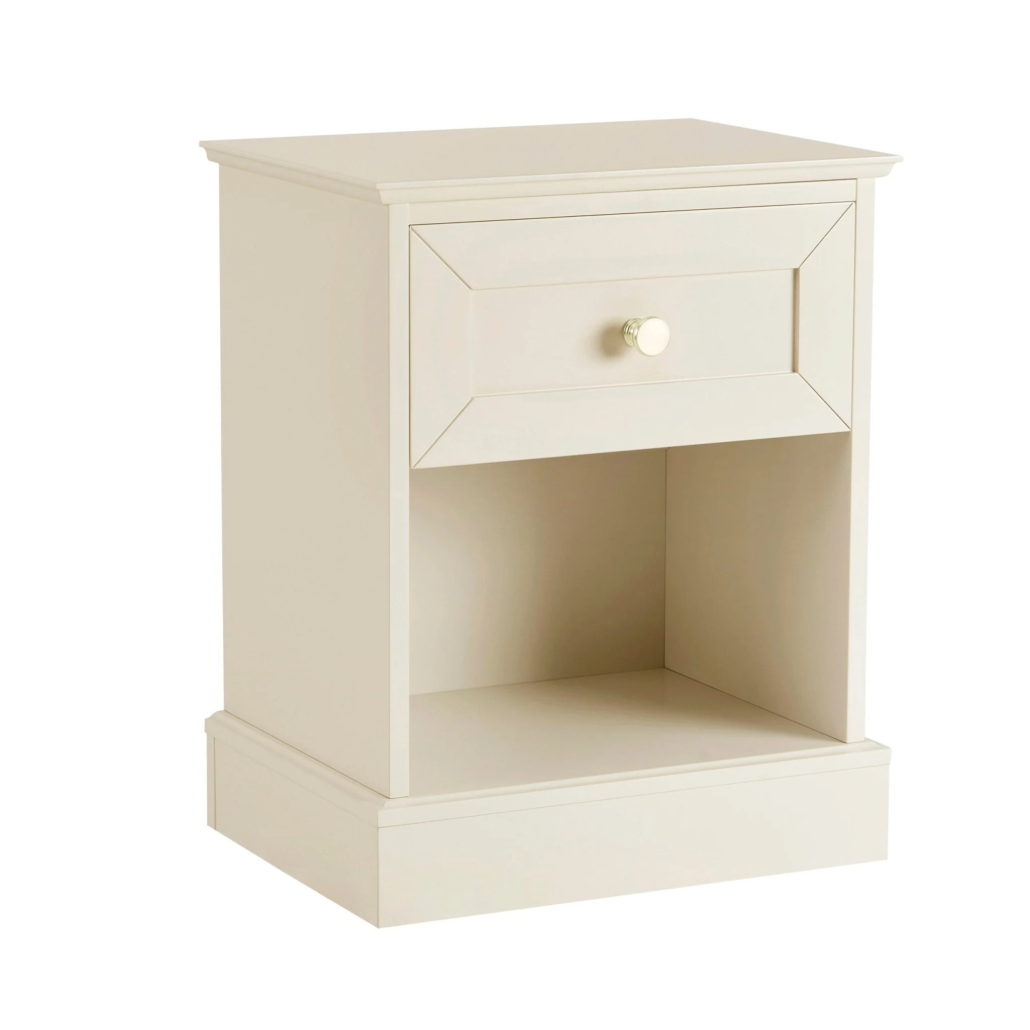 Ruby 1 Drawer Nightstand - Cream - Image 4