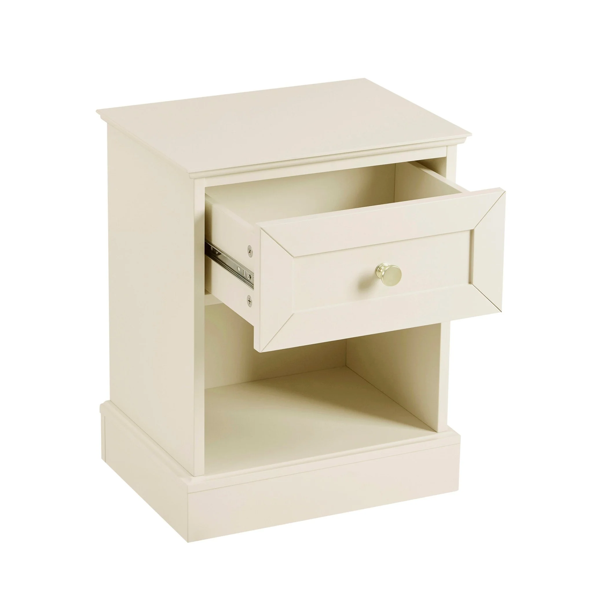 Ruby 1 Drawer Nightstand - Cream - Image 5