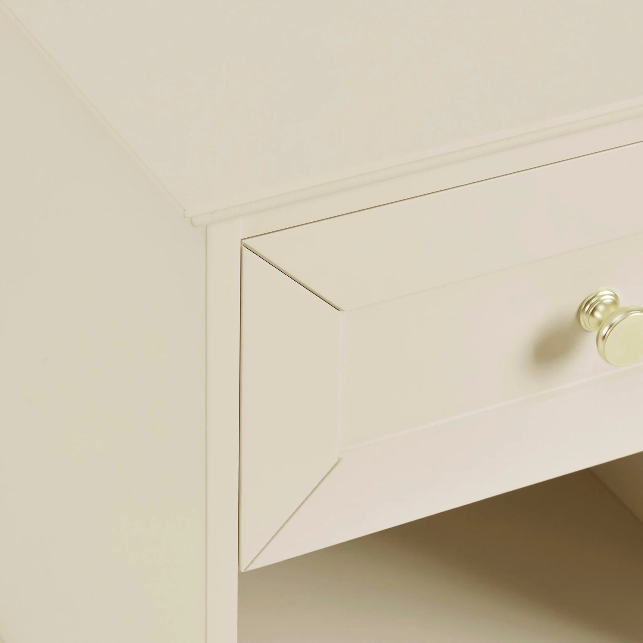 Ruby 1 Drawer Nightstand - Cream - Image 7