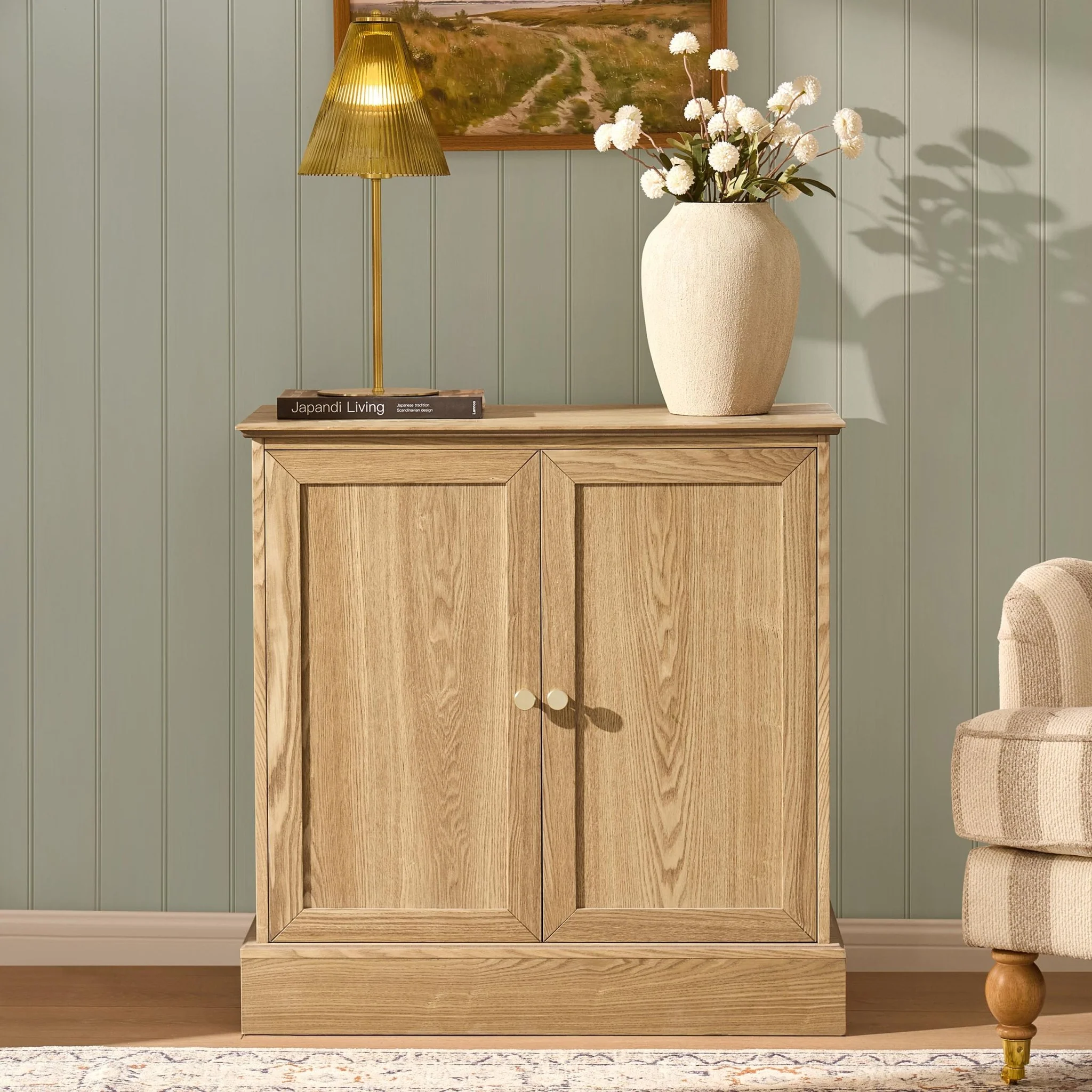 Ruby 2 Door Sideboard - Light Wood