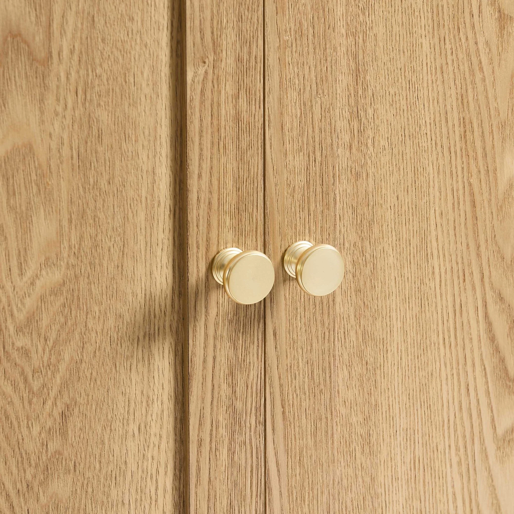 Ruby 2 Door Sideboard - Light Wood - Image 6