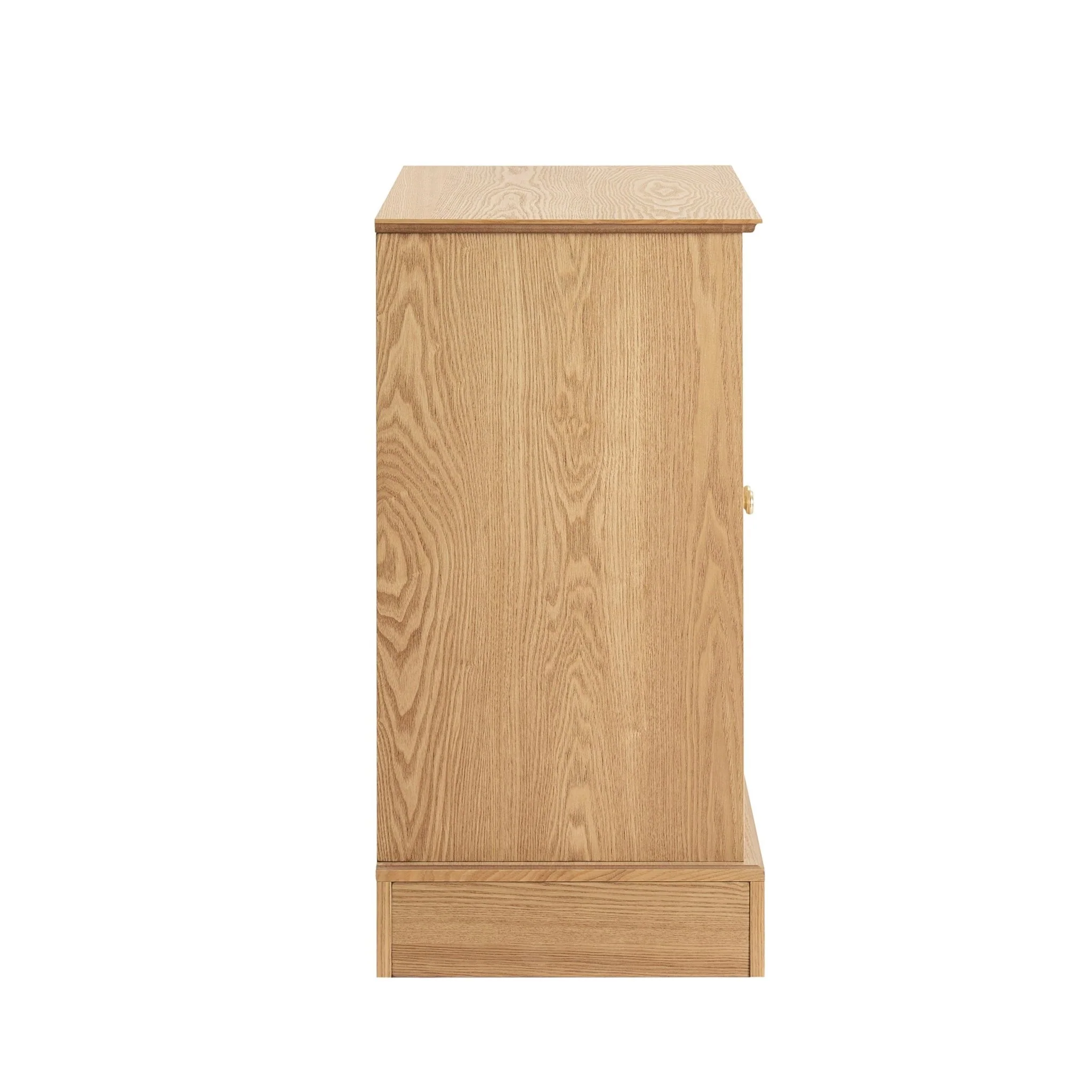Ruby 2 Door Sideboard - Light Wood - Image 7