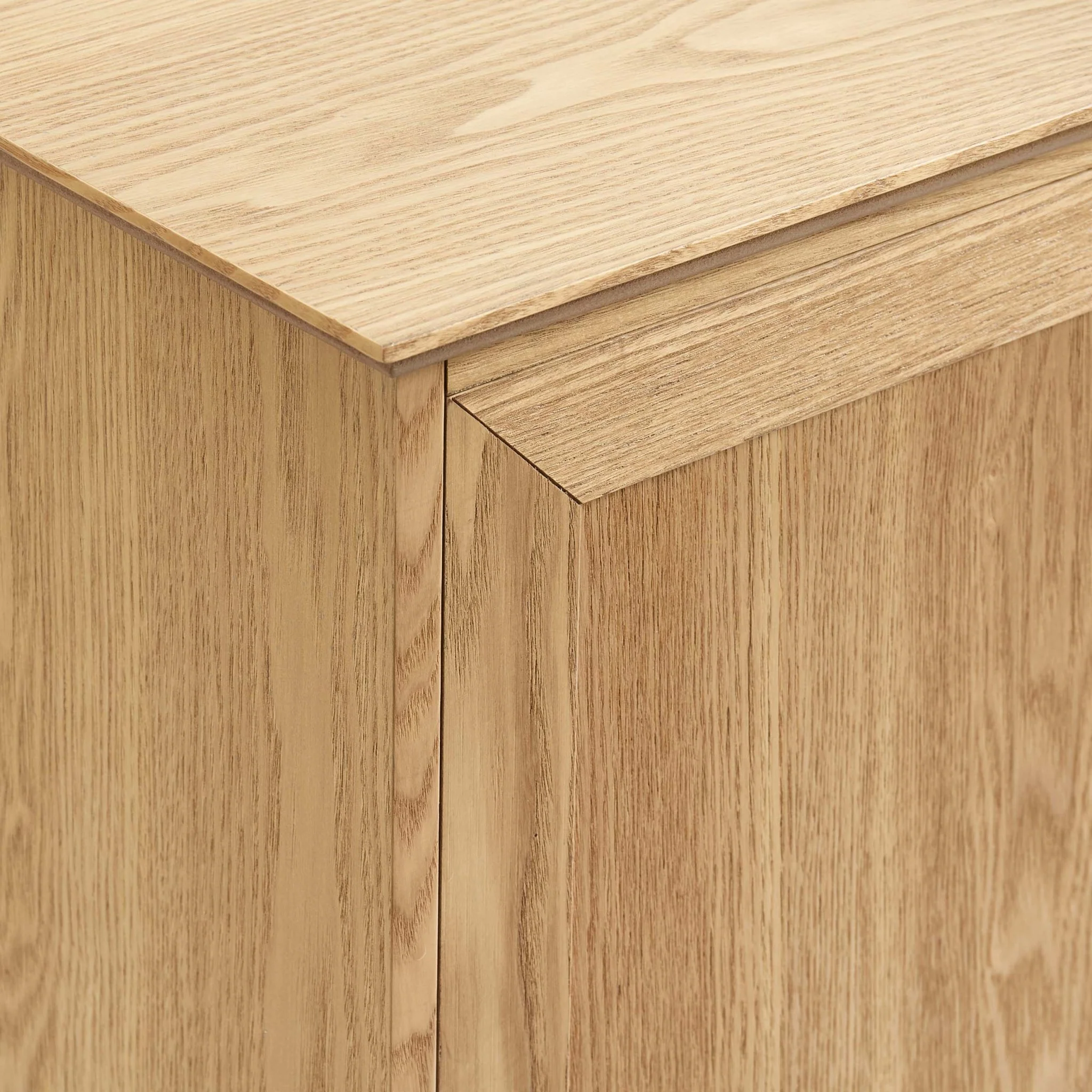 Ruby 2 Door Sideboard - Light Wood - Image 8