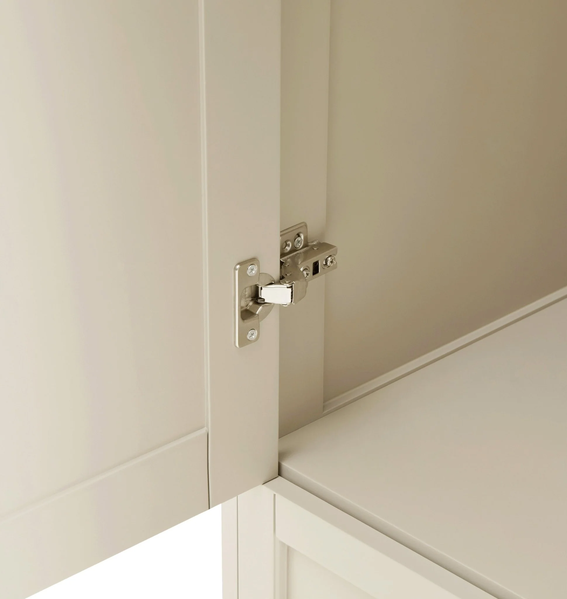 Ruby 2 Door Wardrobe with Drawer - Cream - Image 7
