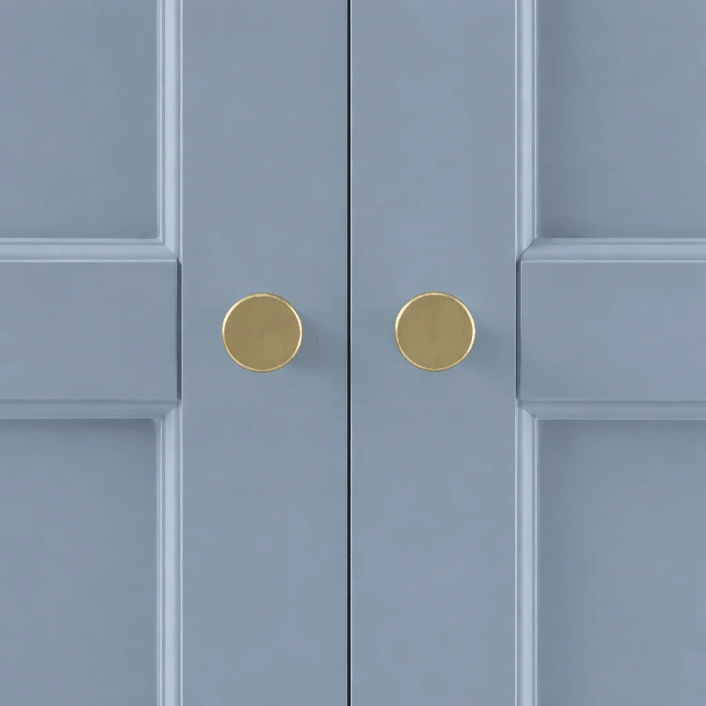 Ruby 2 Door Wardrobe with Drawer - Sky Blue - Image 8