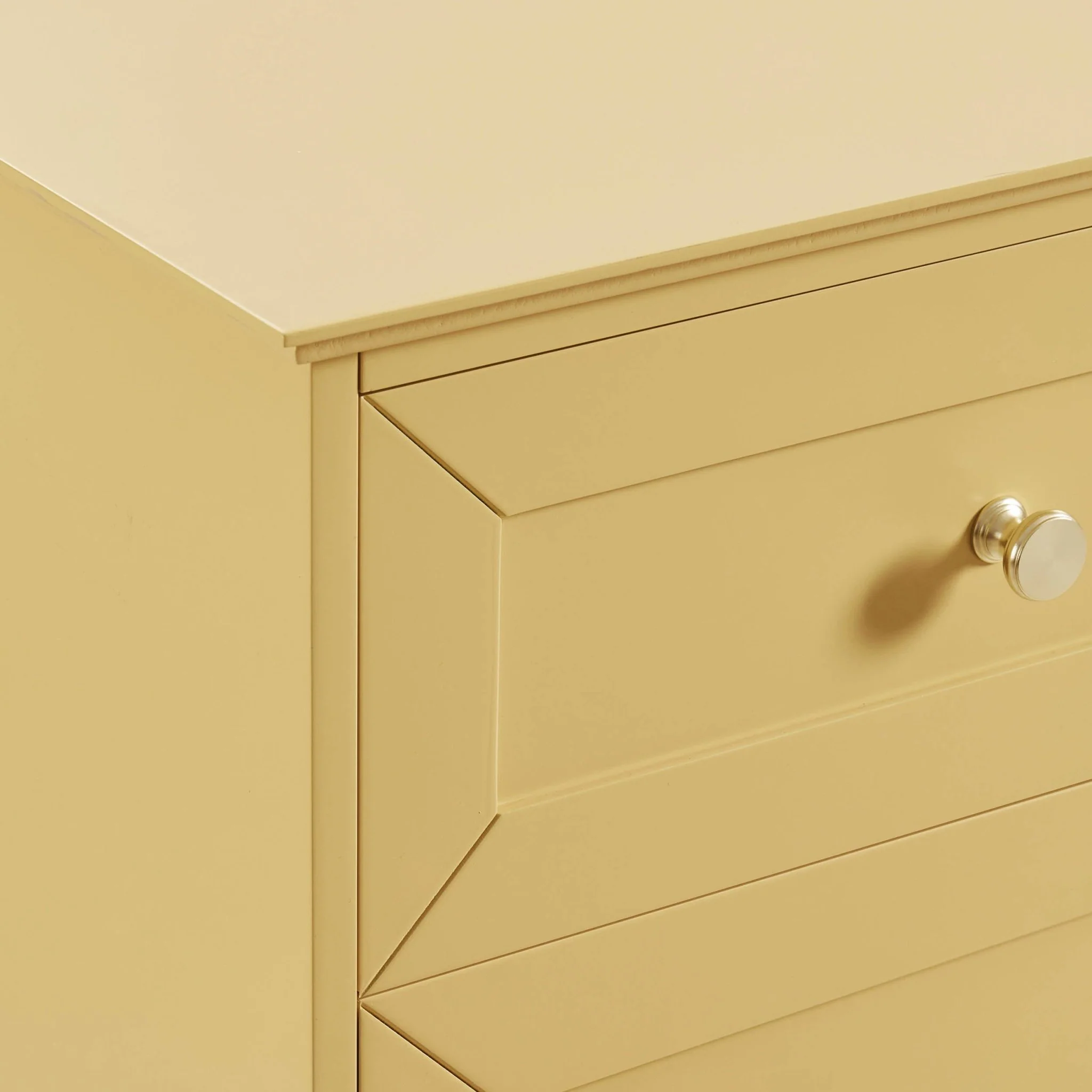 Ruby 3 Door Sideboard with Drawers - Butter - Image 7