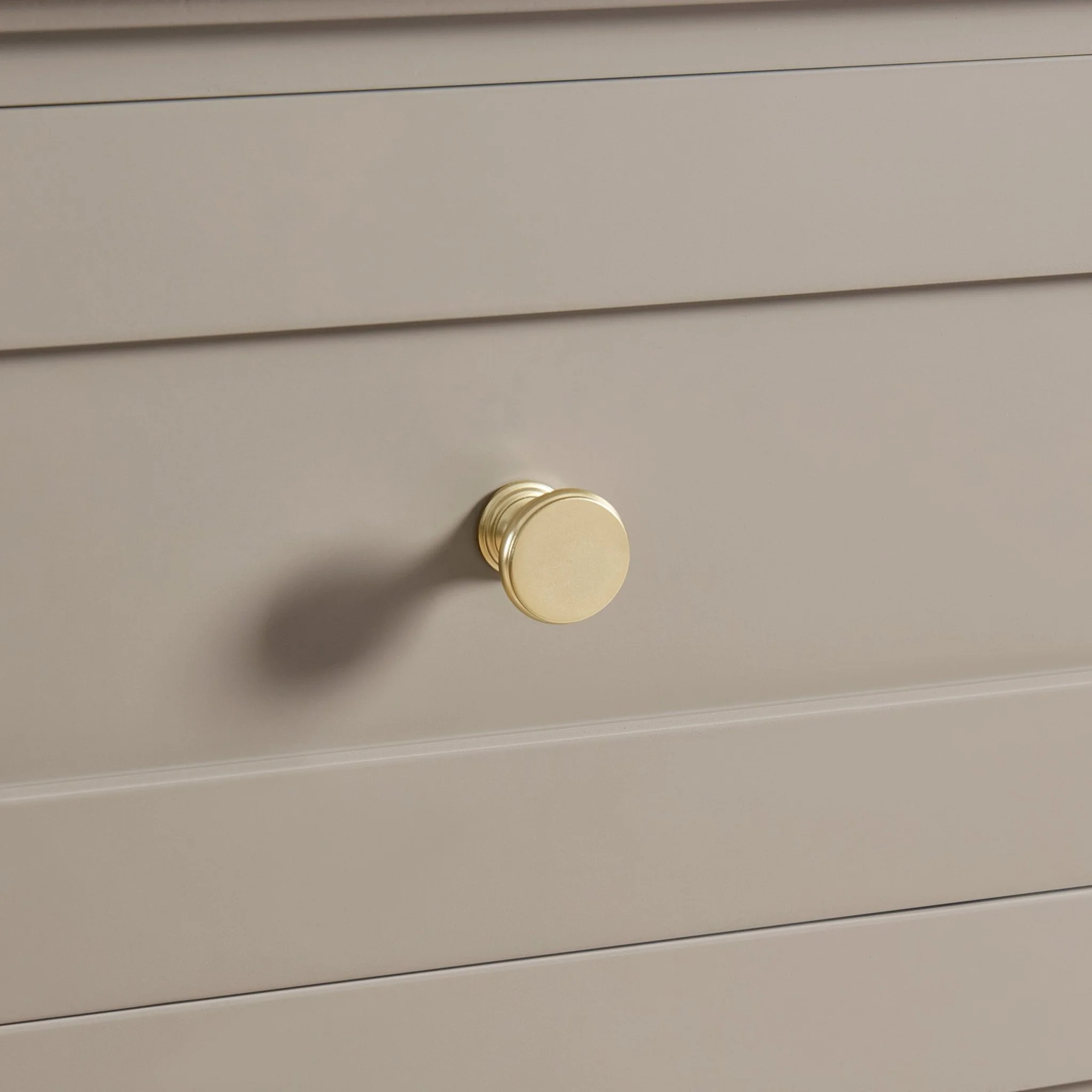 Ruby 3 Door Sideboard with Drawers - Taupe - Image 3