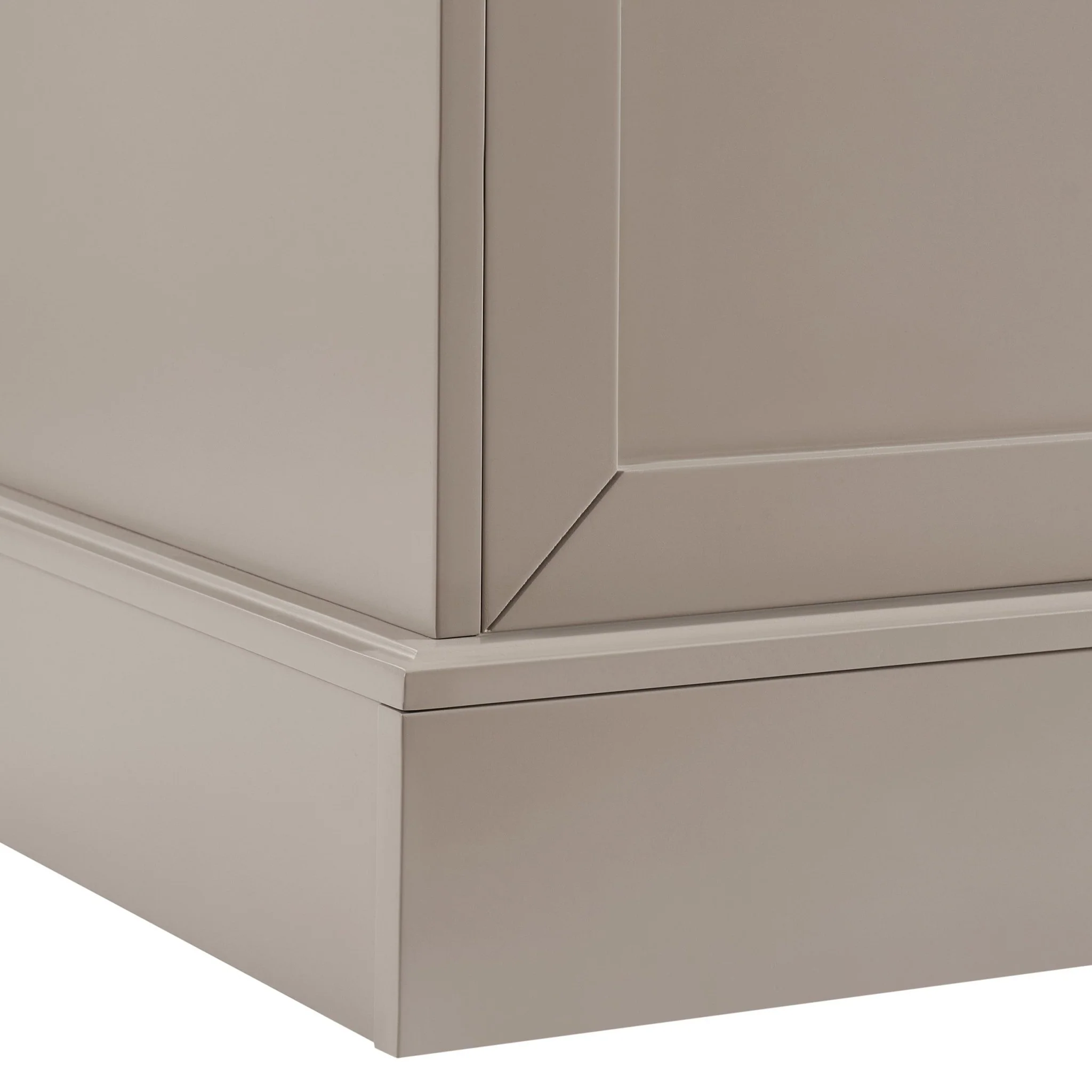 Ruby 3 Door Sideboard with Drawers - Taupe - Image 9