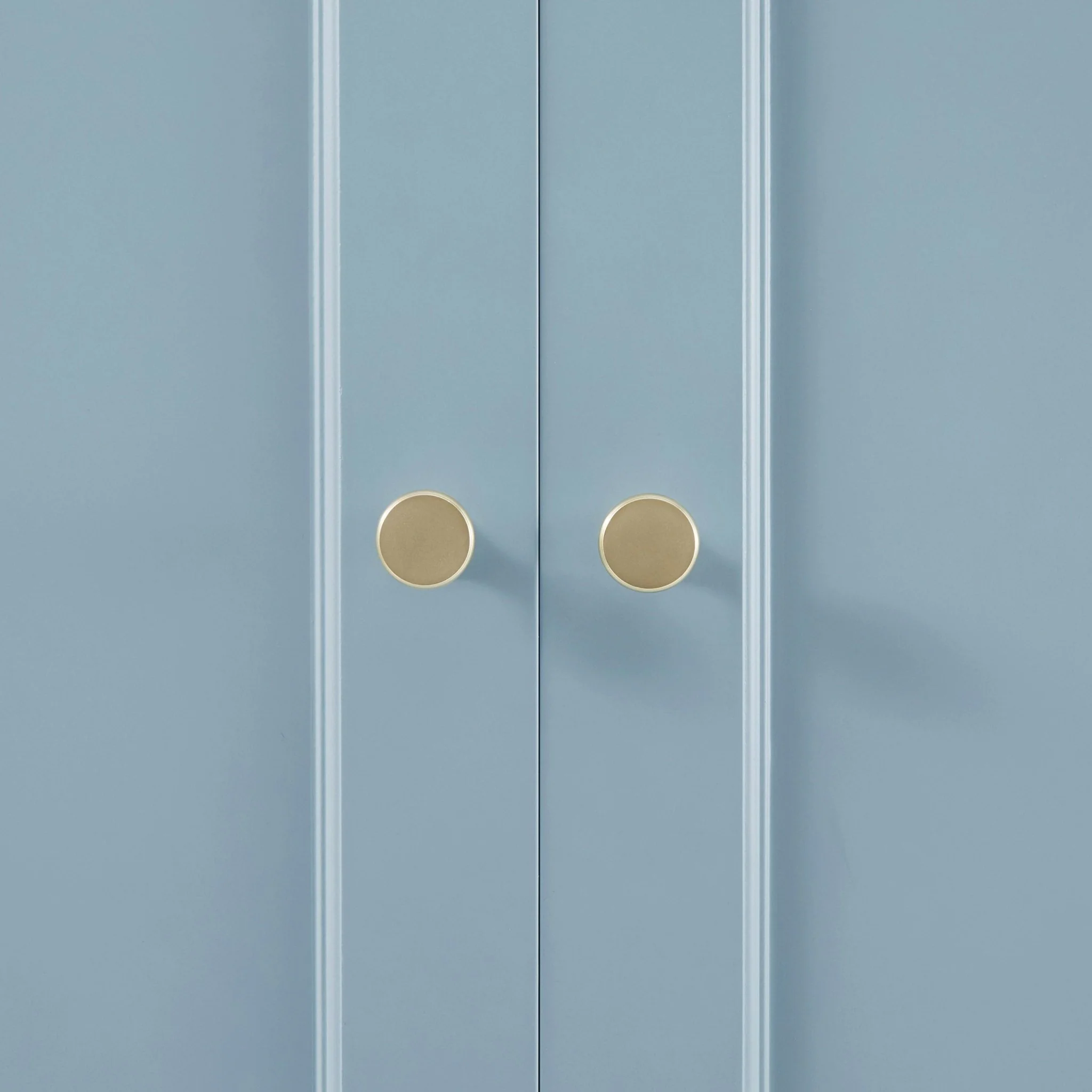 Ruby 3 Door Wardrobe with Drawers - Sky Blue - Image 8