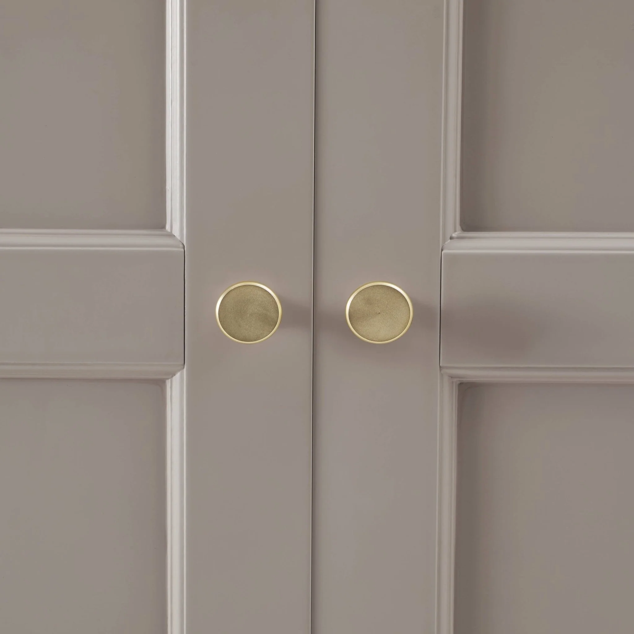 Ruby 3 Door Wardrobe with Drawers - Taupe - Image 2