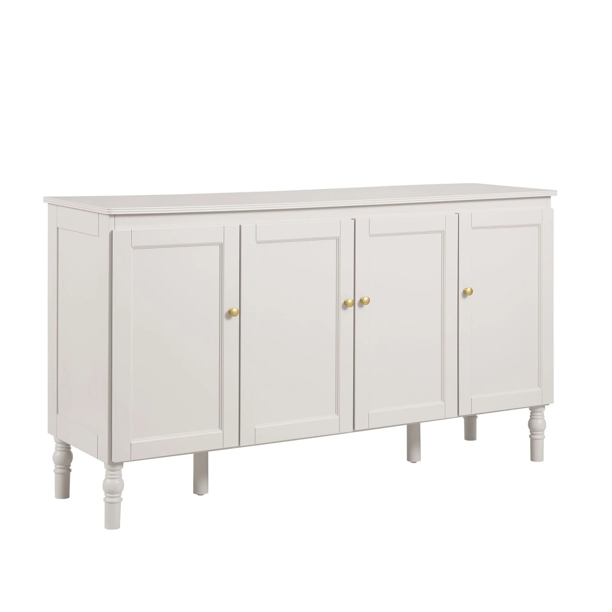 Ruby 4 Door Sideboard - Stone Grey - Image 2