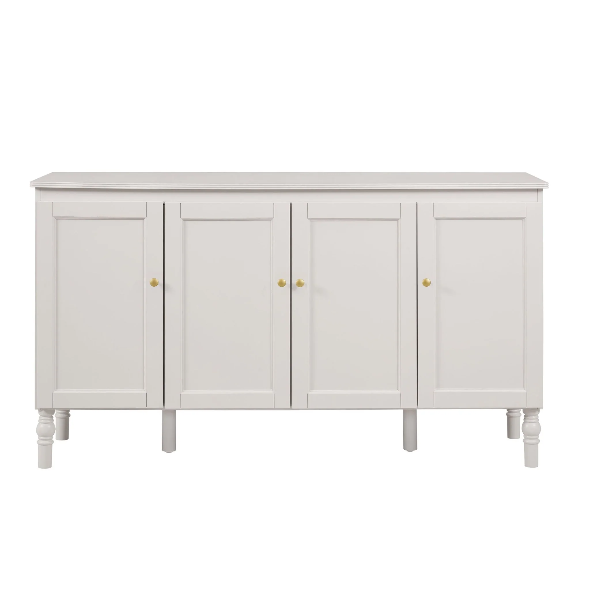Ruby 4 Door Sideboard - Stone Grey - Image 3