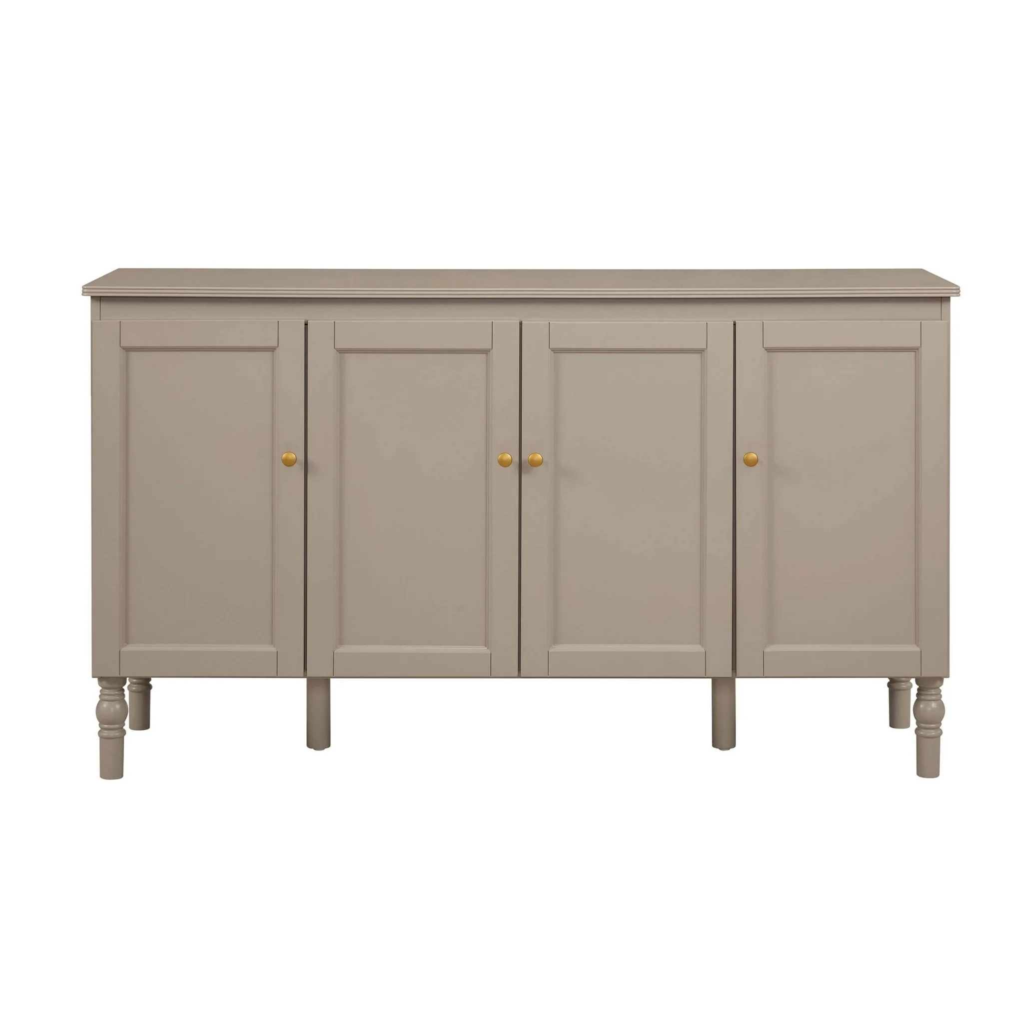 Ruby 4 Door Sideboard - Taupe - Image 4
