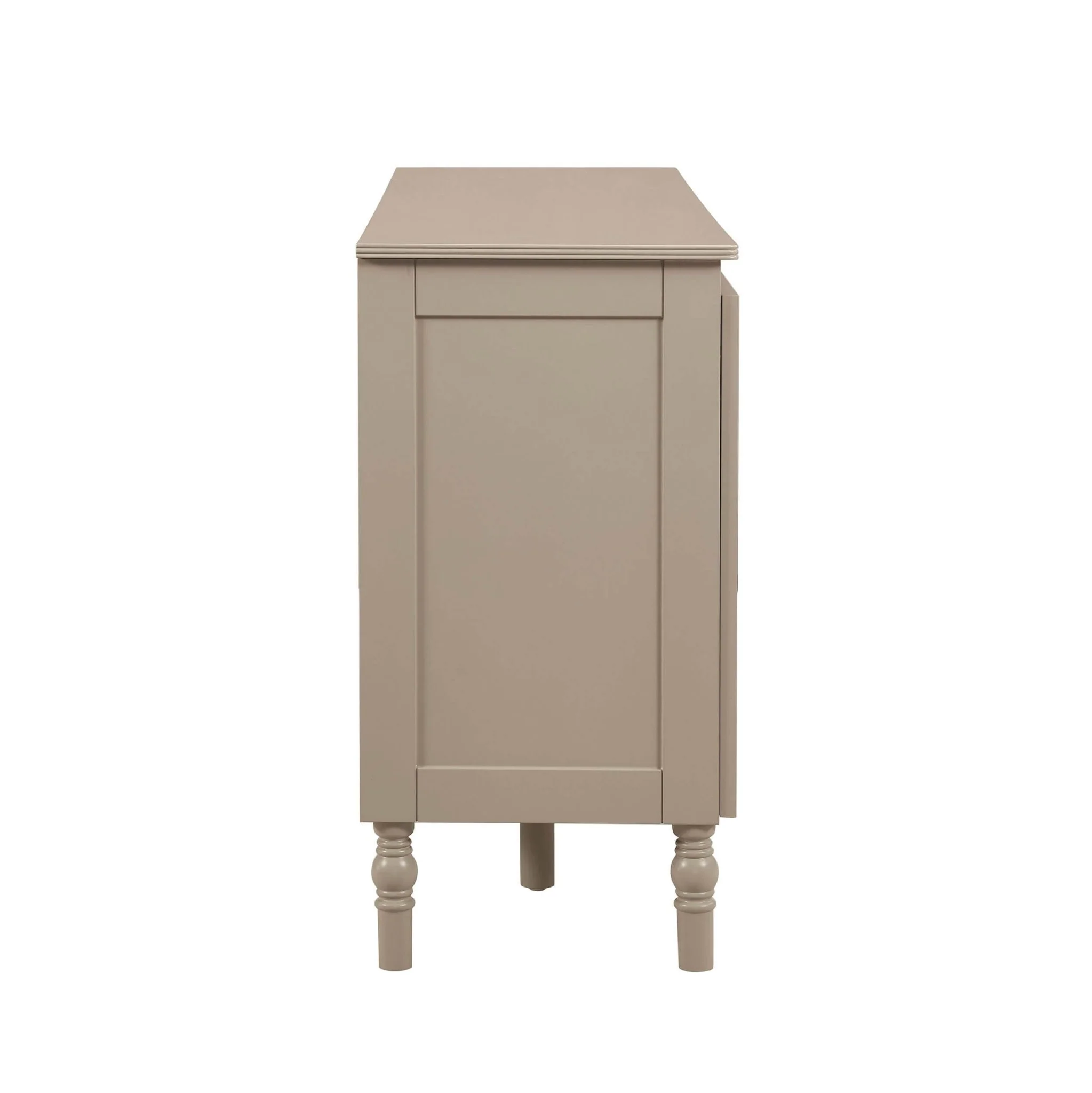 Ruby 4 Door Sideboard - Taupe - Image 6