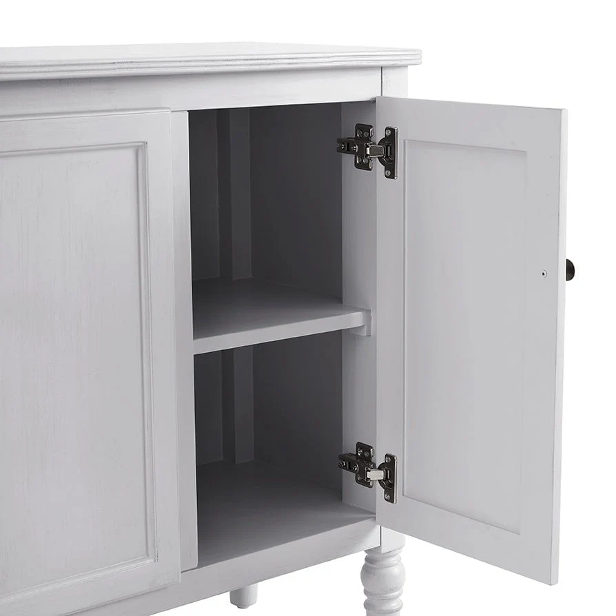 Ruby 4 Door Sideboard - Washed Stone - Image 10