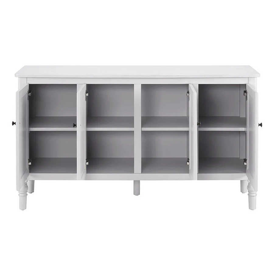 Ruby 4 Door Sideboard - Washed Stone - Image 6