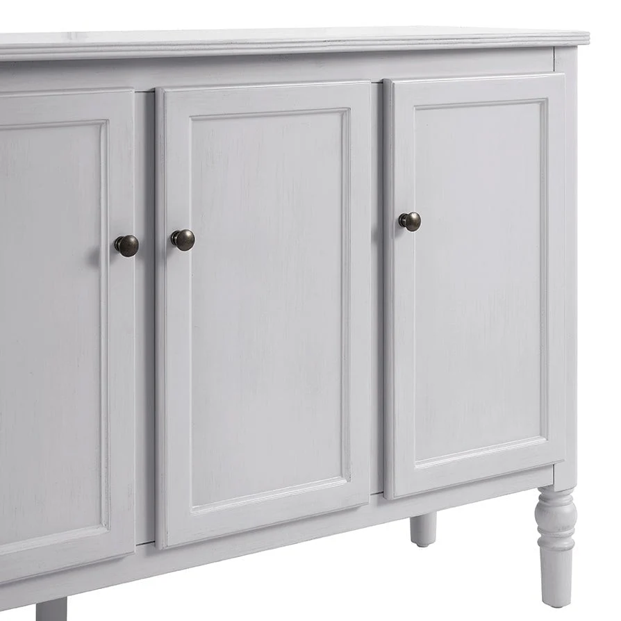 Ruby 4 Door Sideboard - Washed Stone - Image 8
