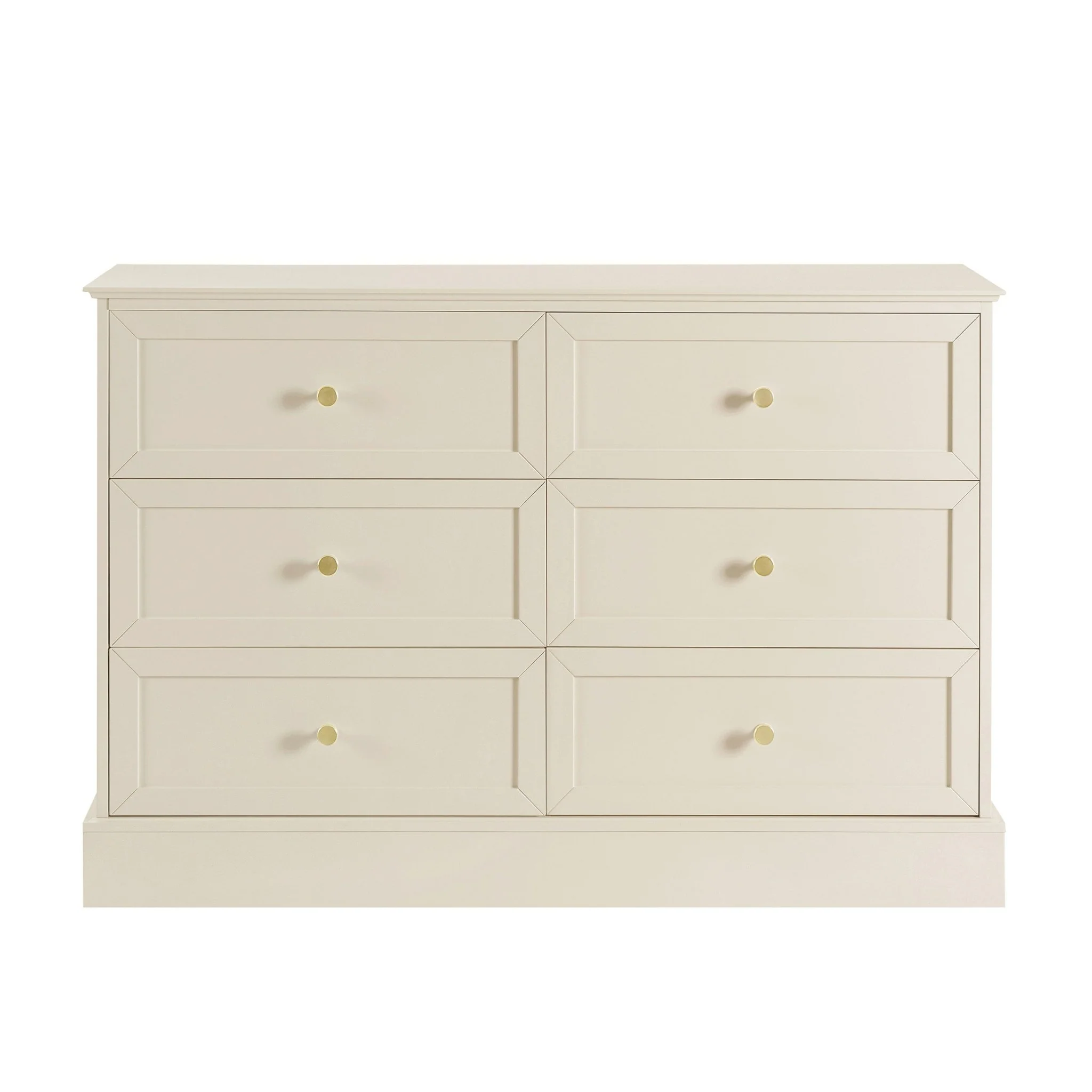 Ruby 6 Drawer Chest - Cream - Image 3