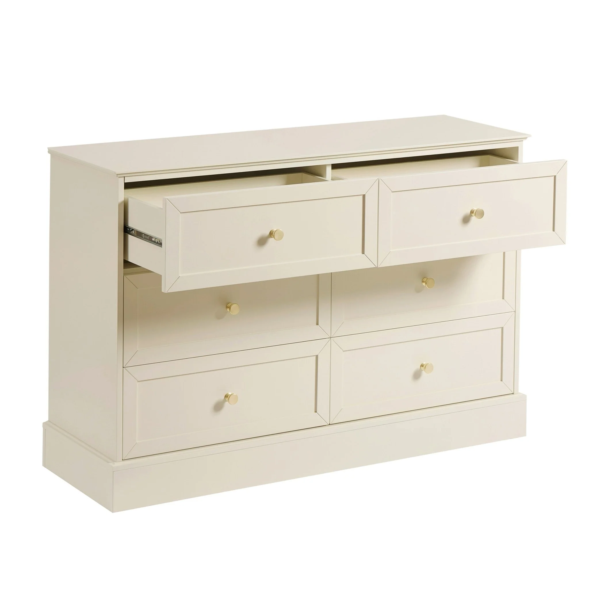Ruby 6 Drawer Chest - Cream - Image 5