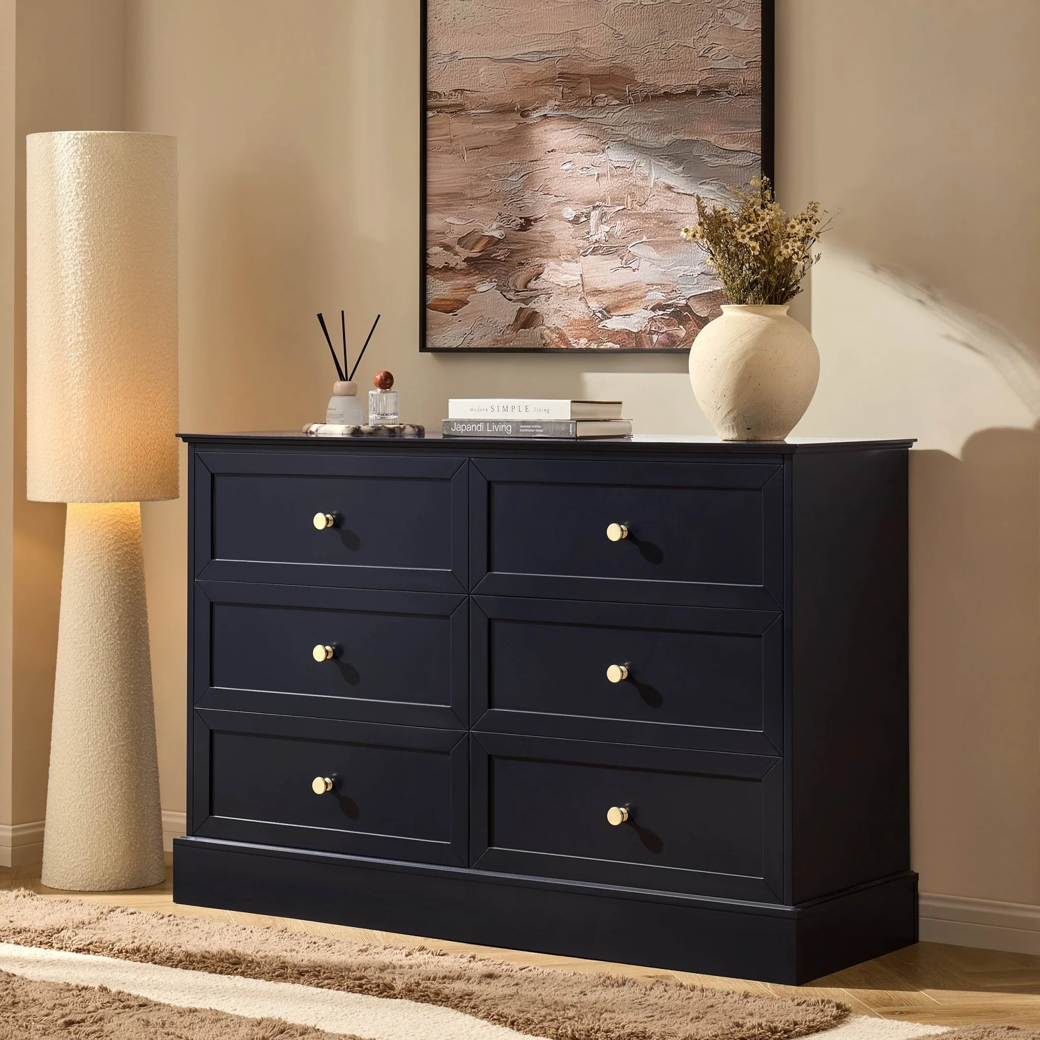 Ruby 6 Drawer Chest - Midnight - Image 2