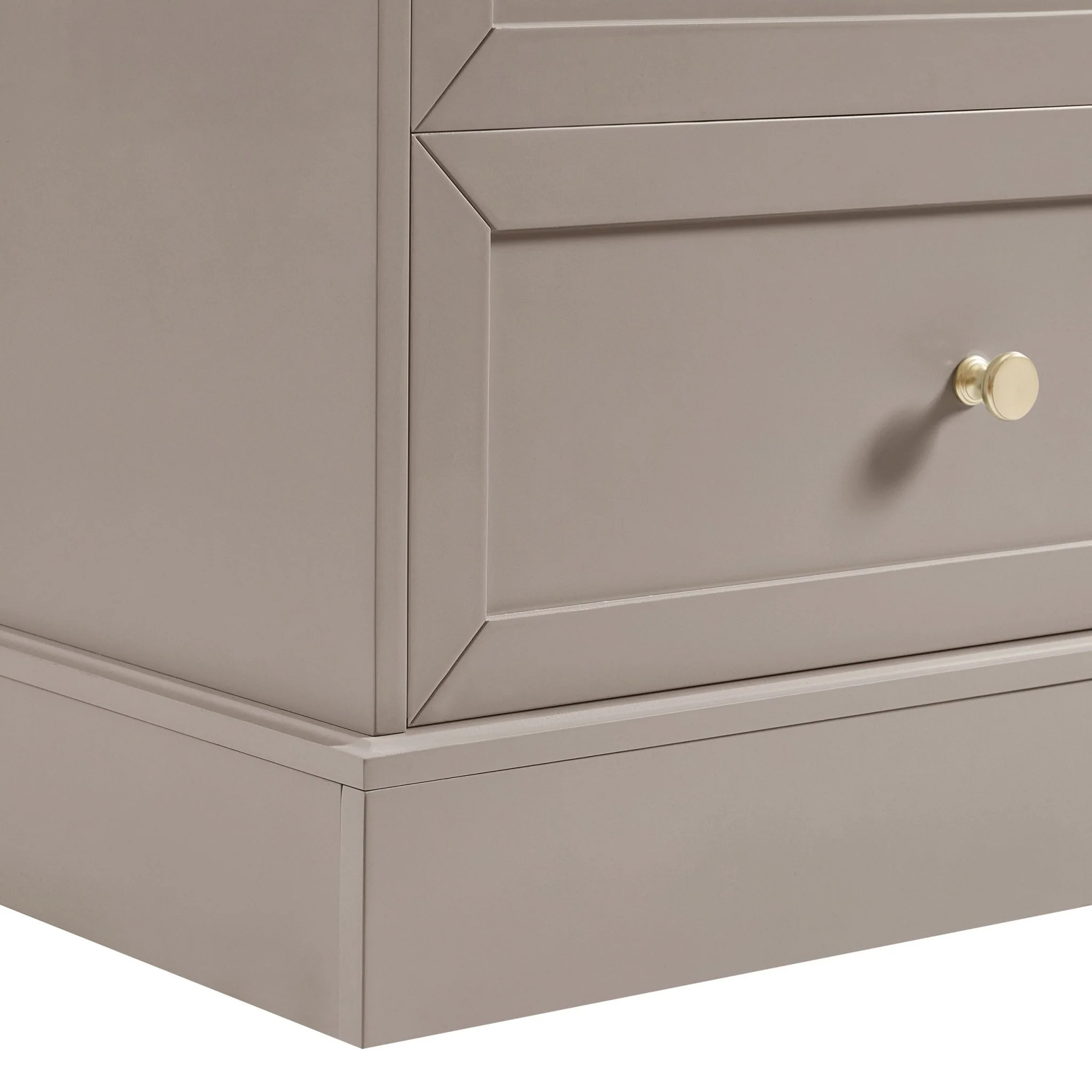 Ruby 6 Drawer Chest - Taupe - Image 8