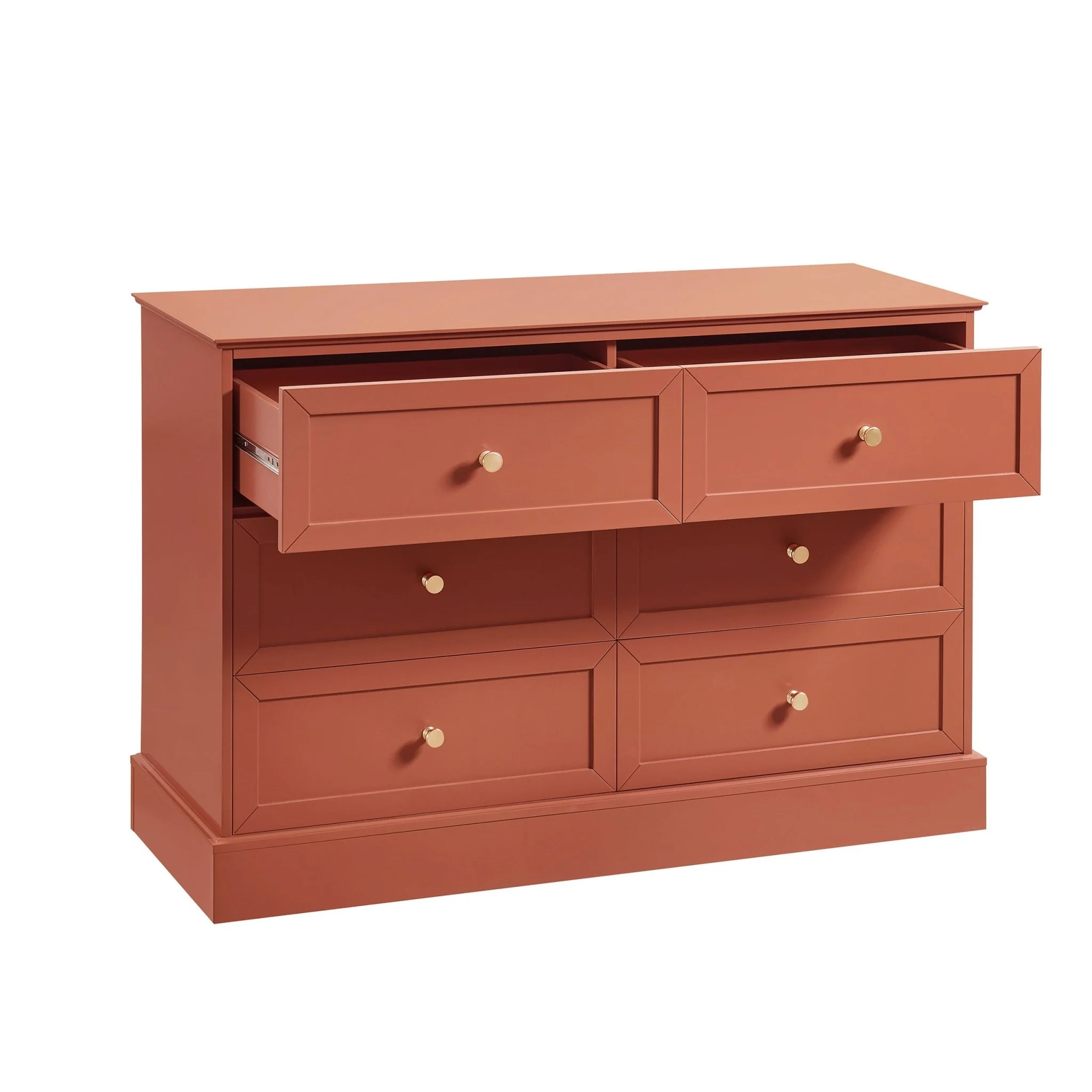 Ruby 6 Drawer Chest - Terracotta - Image 5