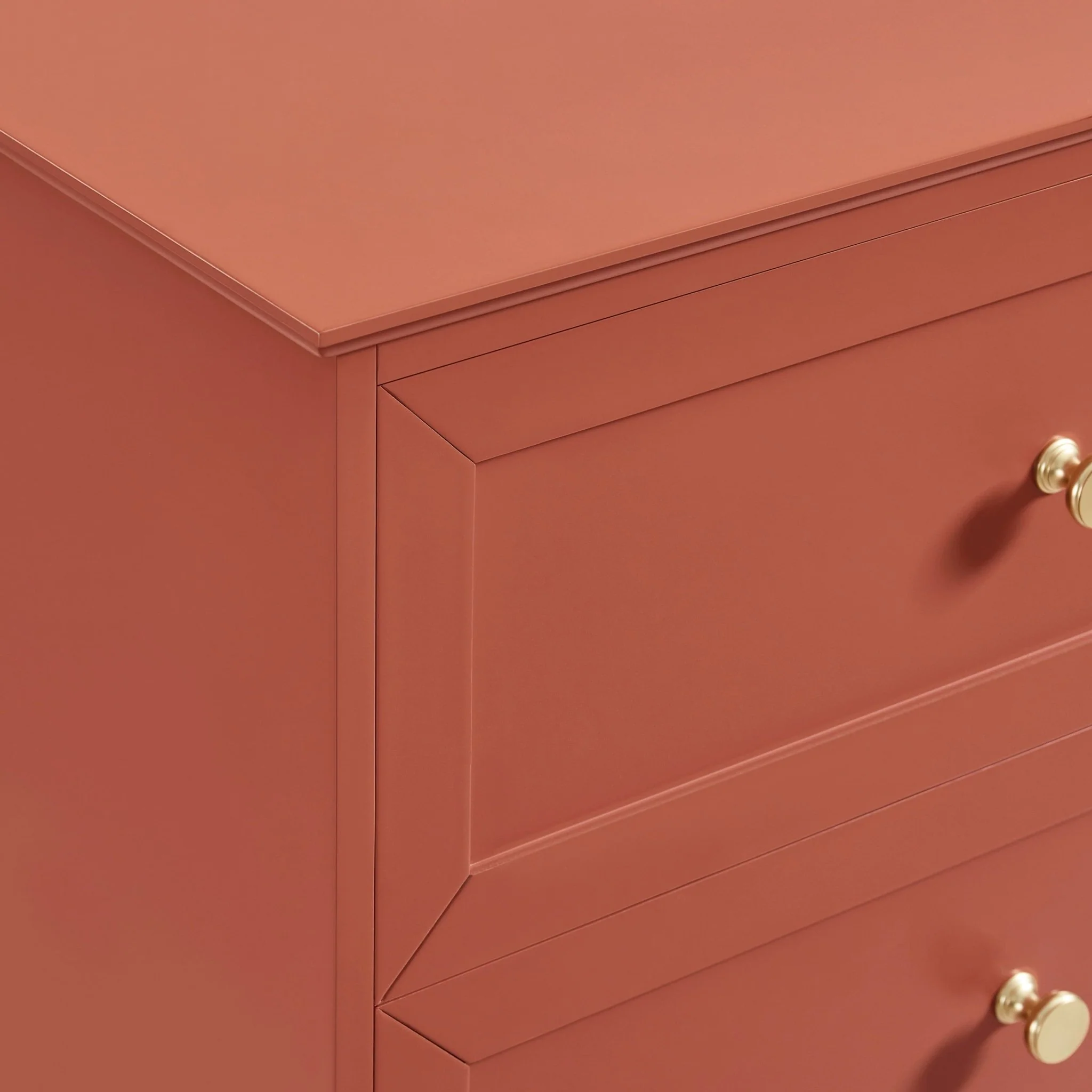 Ruby 6 Drawer Chest - Terracotta - Image 7