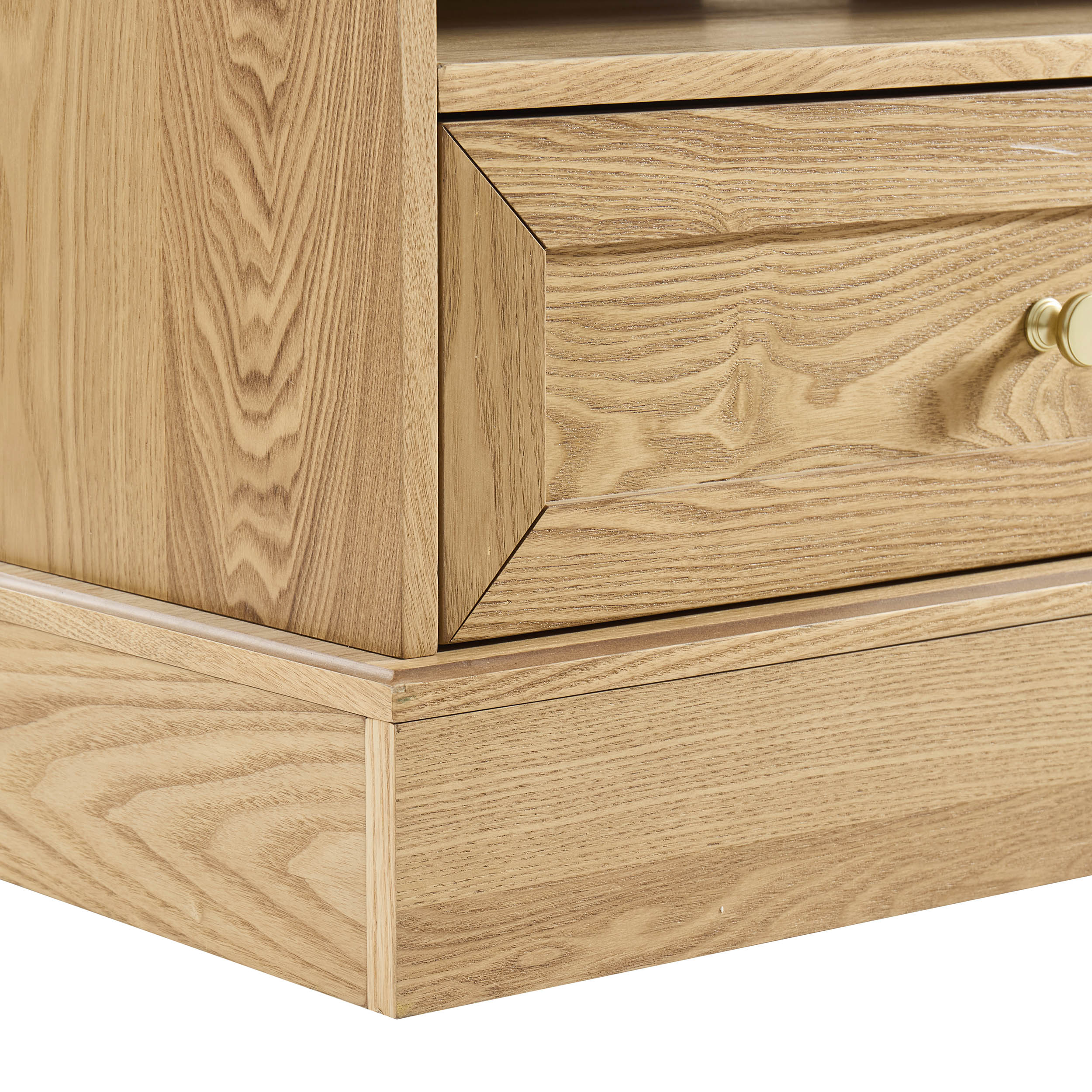 Ruby Corner TV Unit fot TVs up to 55"- Light Wood - Image 6