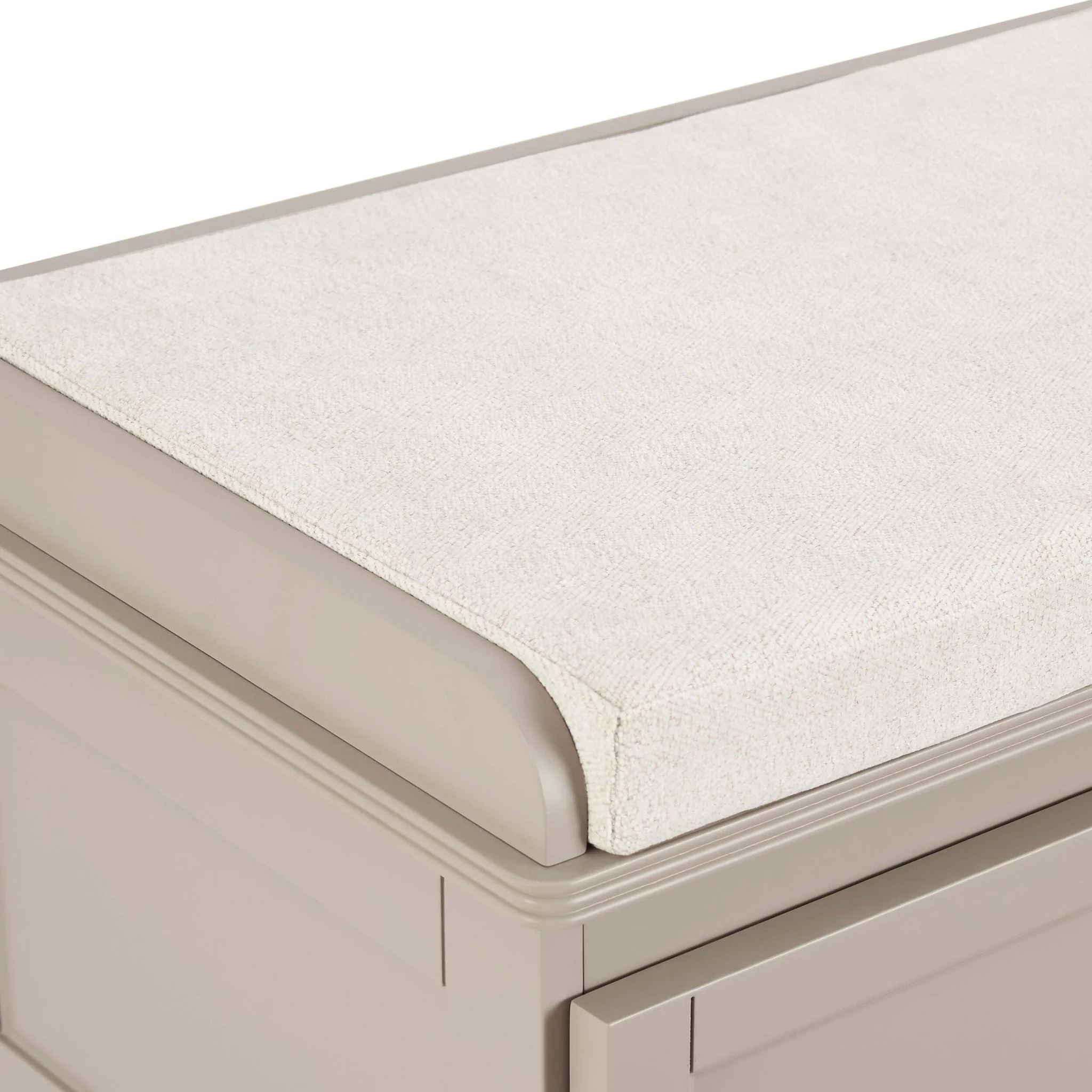 Ruby Storage Cupboard With Seat - Taupe - Image 8