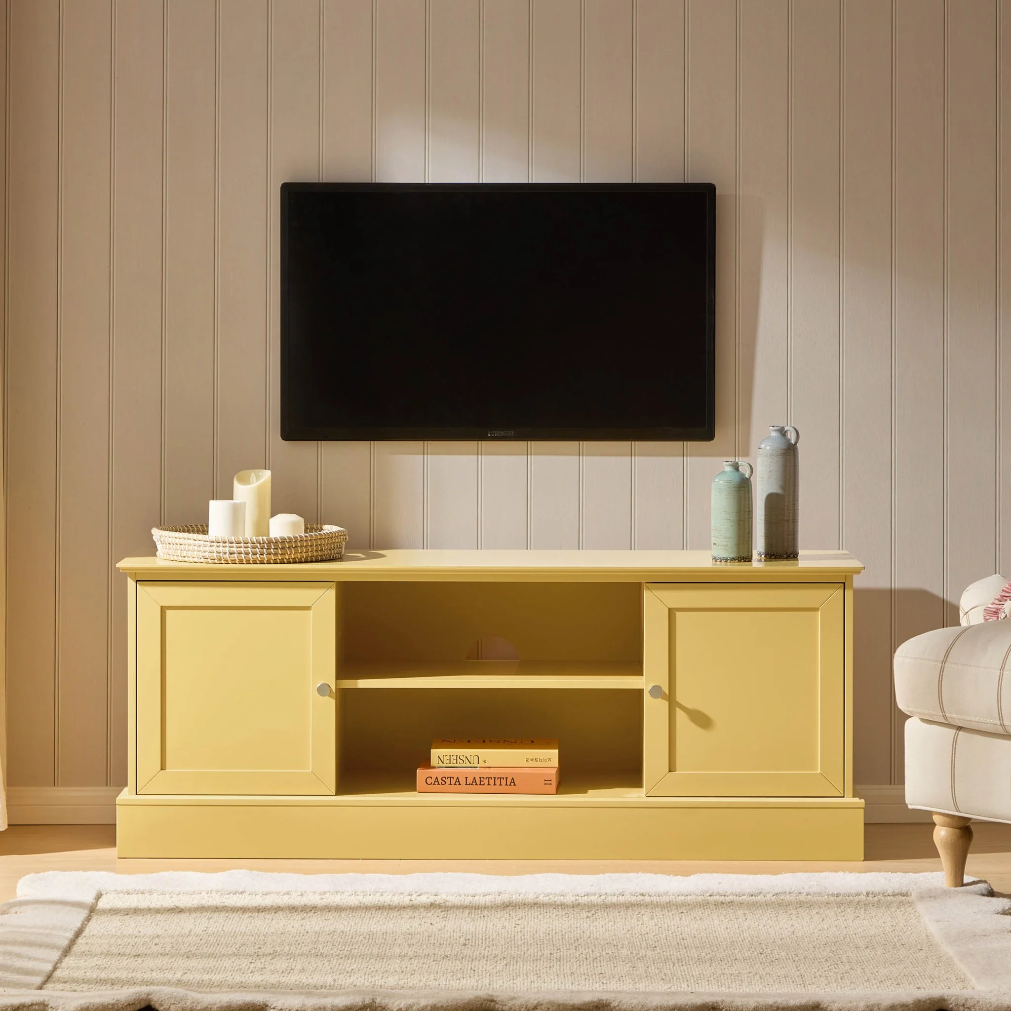 Ruby TV Unit for TVs up to 60"- Butter