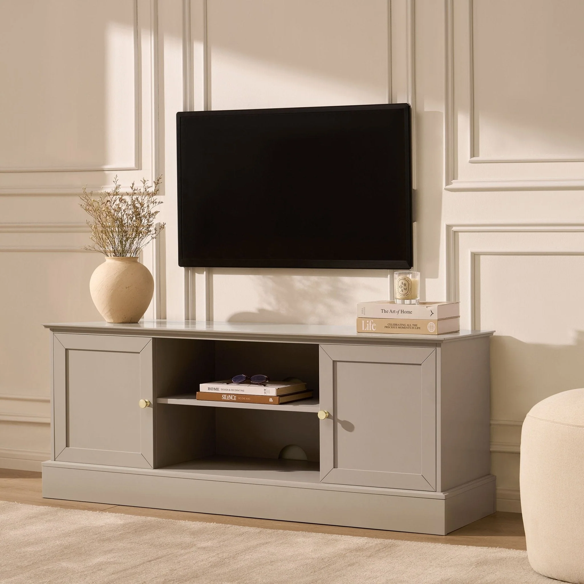 Ruby TV Unit for TVs up to 60" - Taupe - Image 2