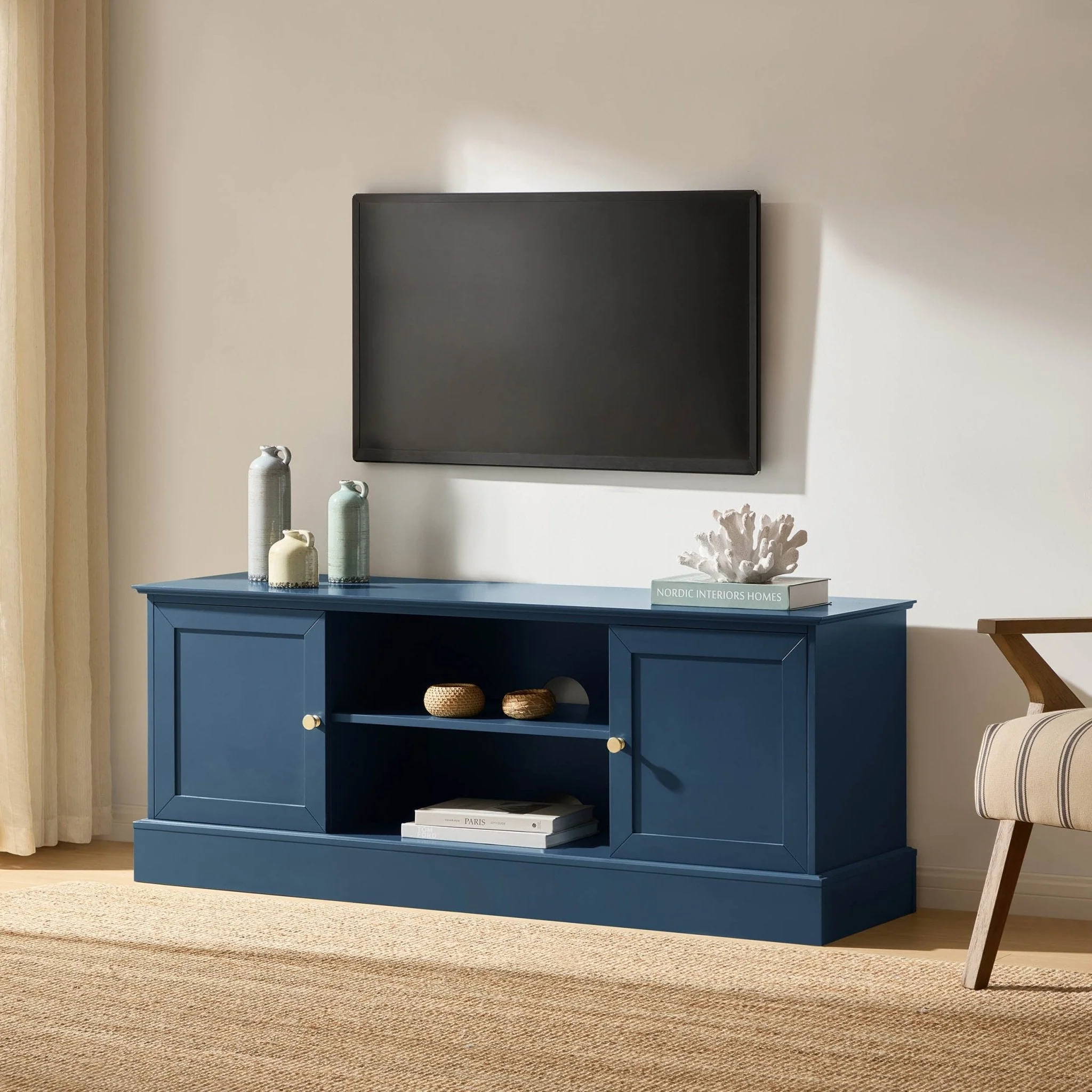 Ruby TV Unit for TVs up to 60"- Teal - Image 2