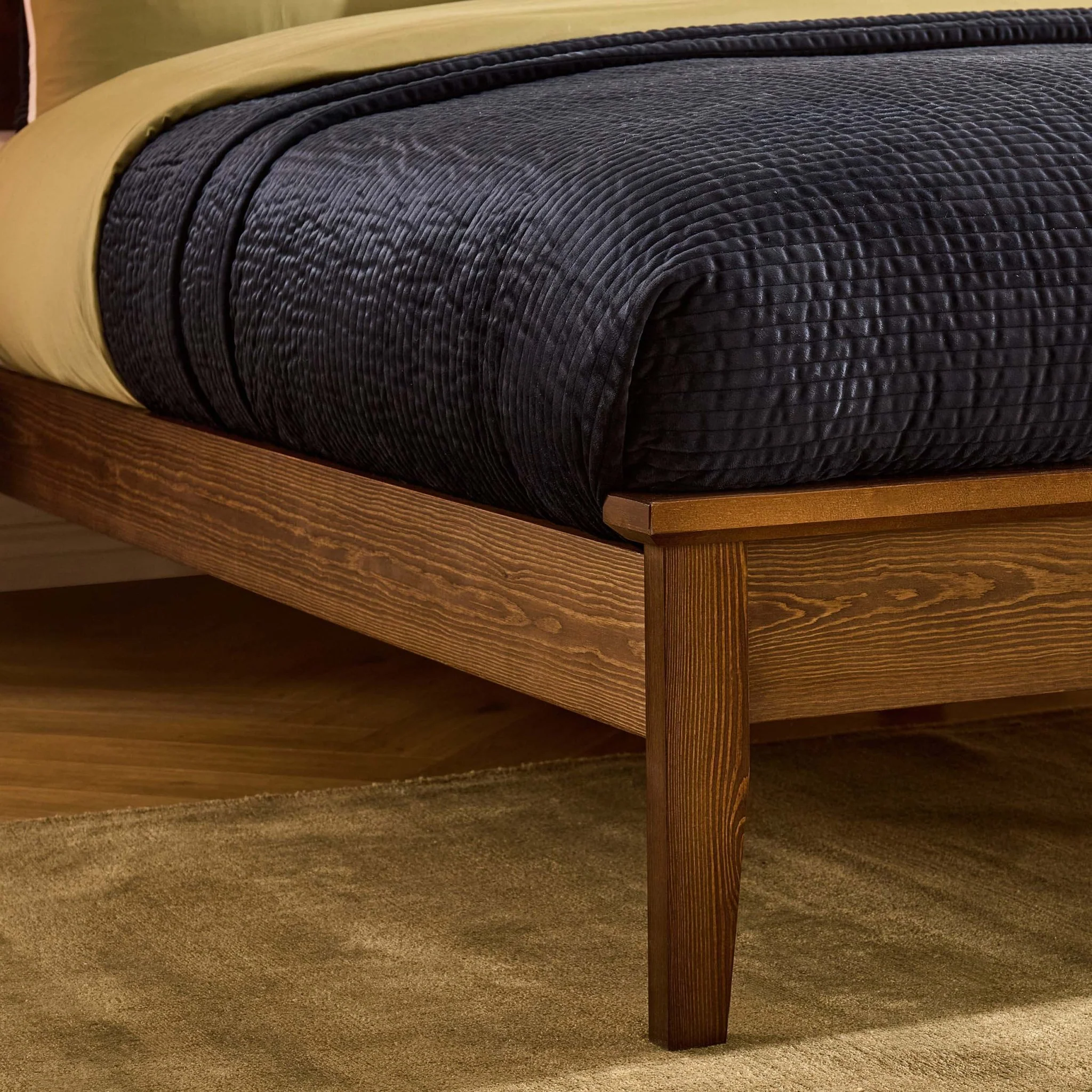Salcombe Bed Frame - Walnut - Image 5