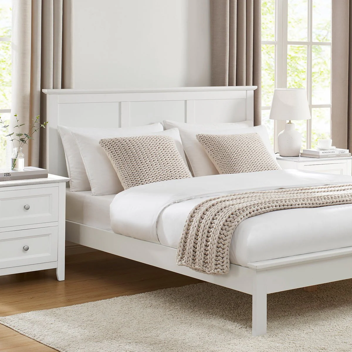 Salcombe Bed Frame - White
