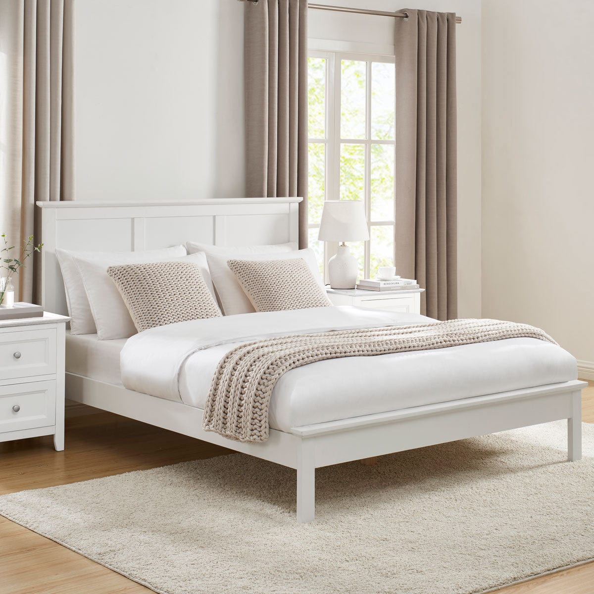 Salcombe Bed Frame - White - Image 7