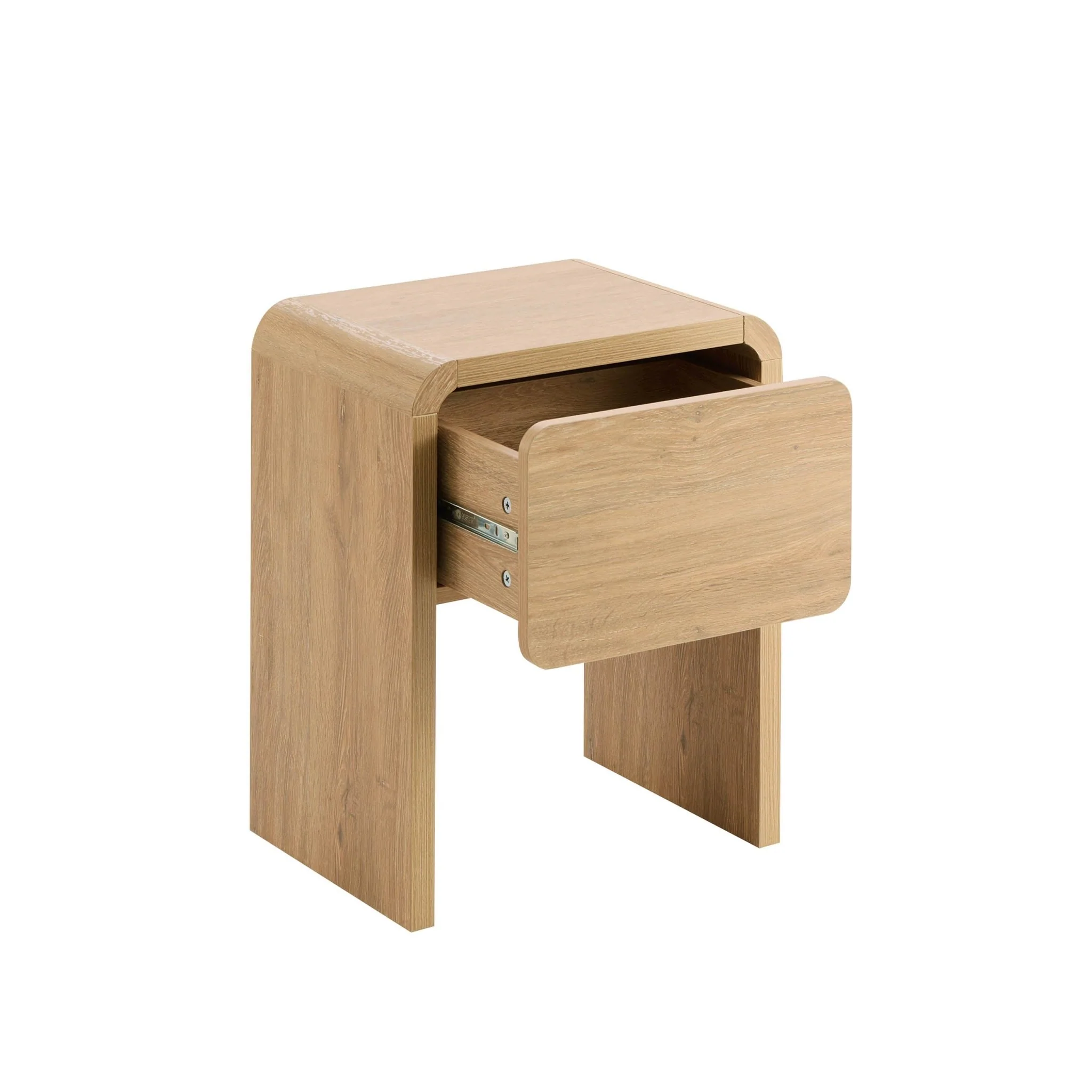 Samira Side Table - Light Wood - Image 6